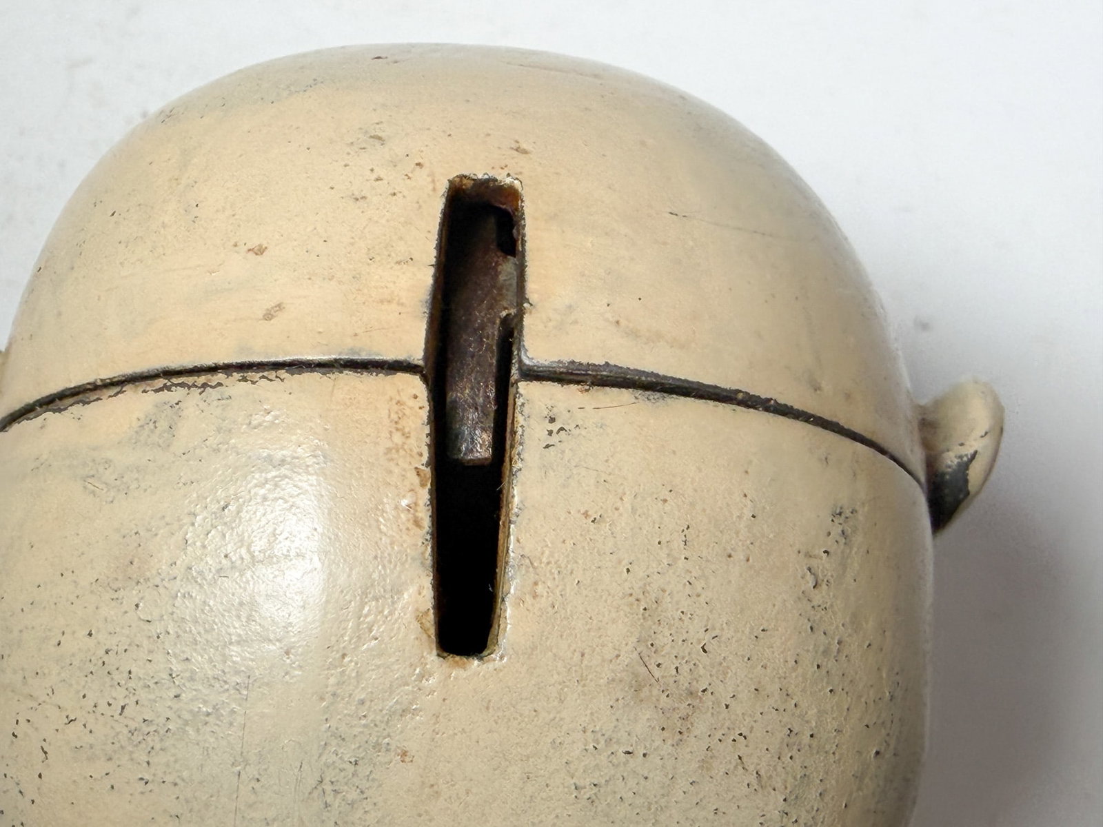 J. & E. Stevens Co "Bill E Grin" Mechanical Cast Bank - 5