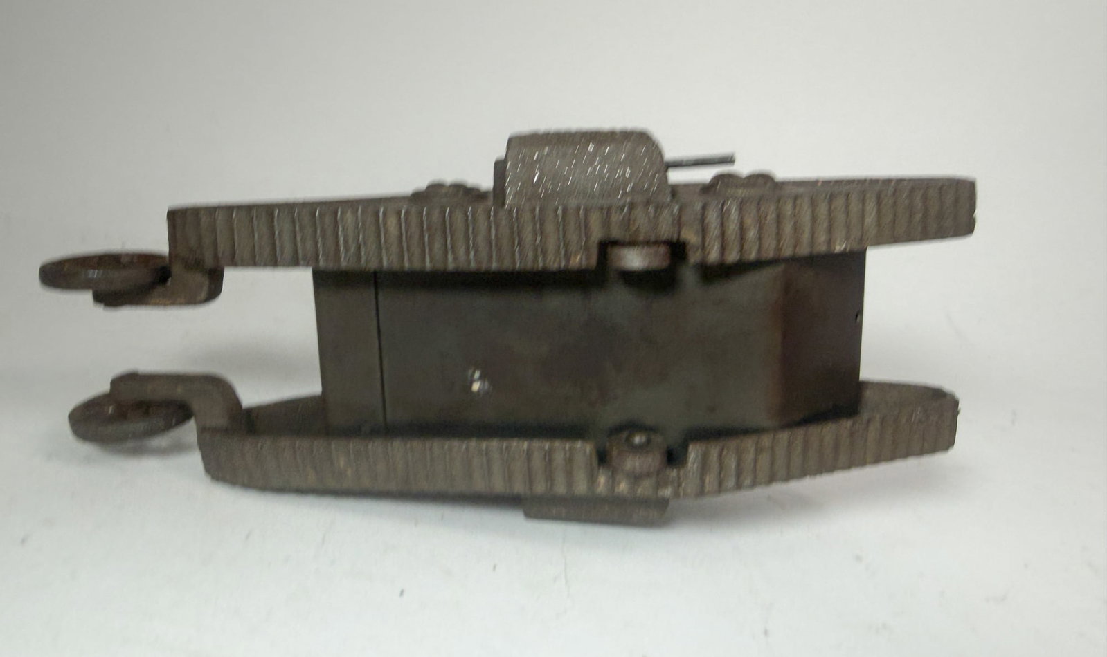 Tank Savings Bank Cast Iron Bank - 4