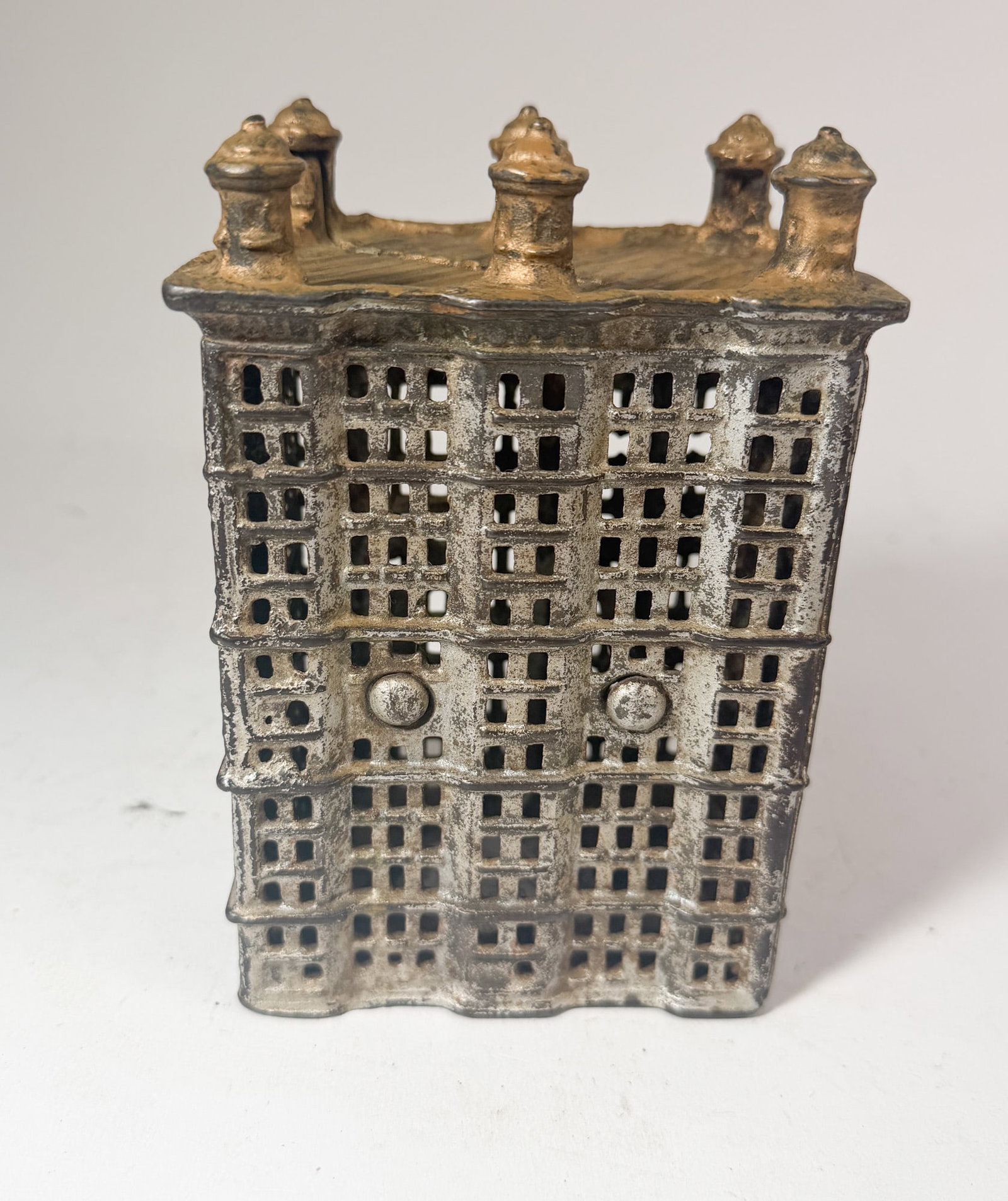 A. C. Williams Cast Iron Skyscraper Still Bank (1 of 5)