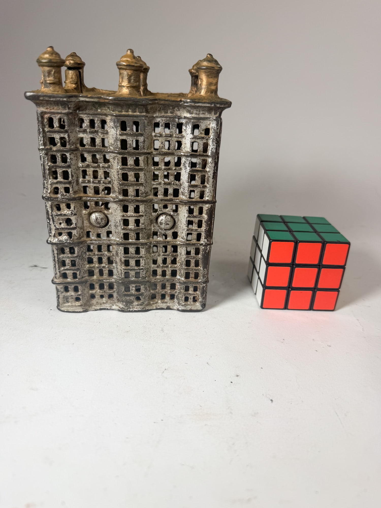 A. C. Williams Cast Iron Skyscraper Still Bank - 2
