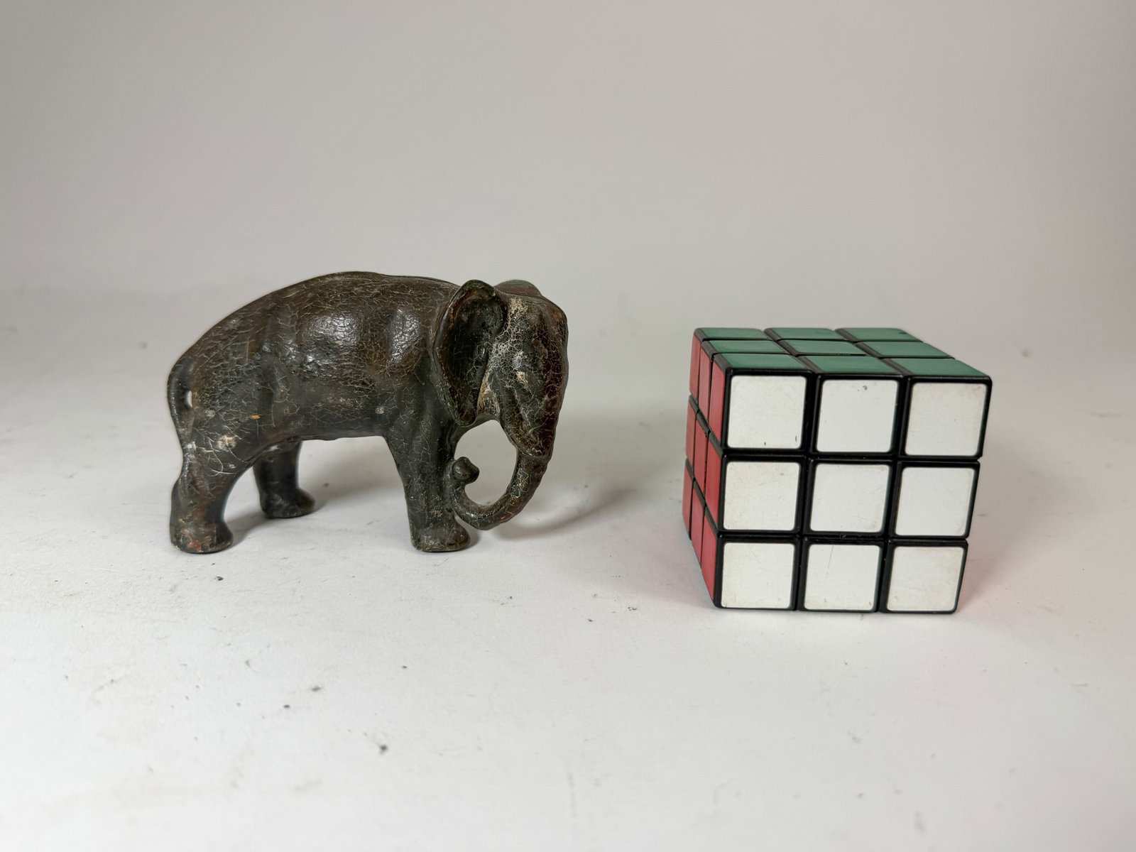 Cast Iron Elephant Still Bank - 2