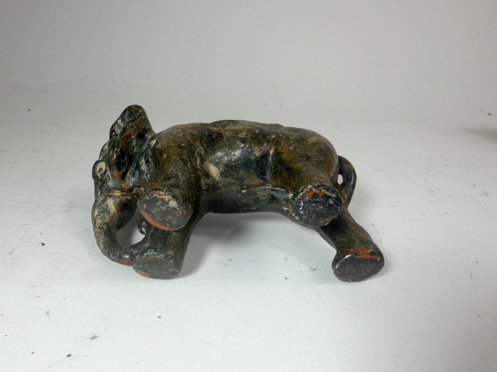 Cast Iron Elephant Still Bank - 5