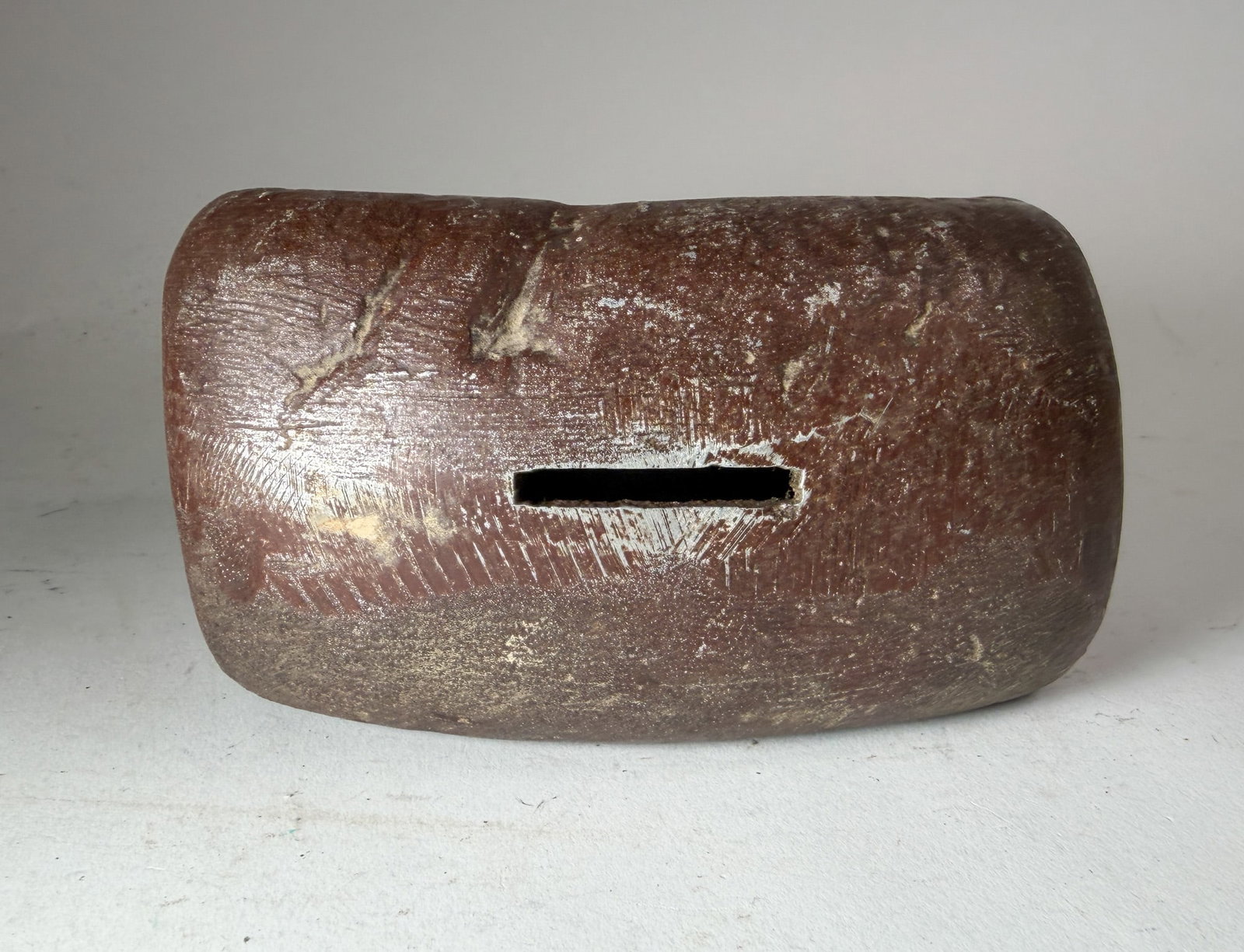 Cast Metal Bread Loaf Still Bank - 4