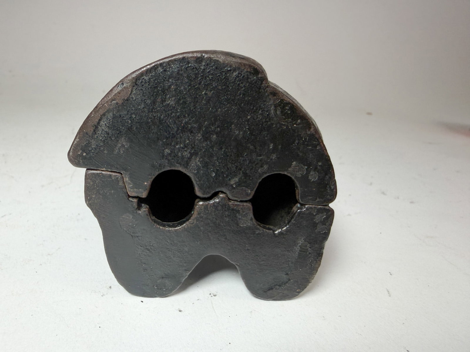 Hubley Cast Iron Dog Still Bank - 3