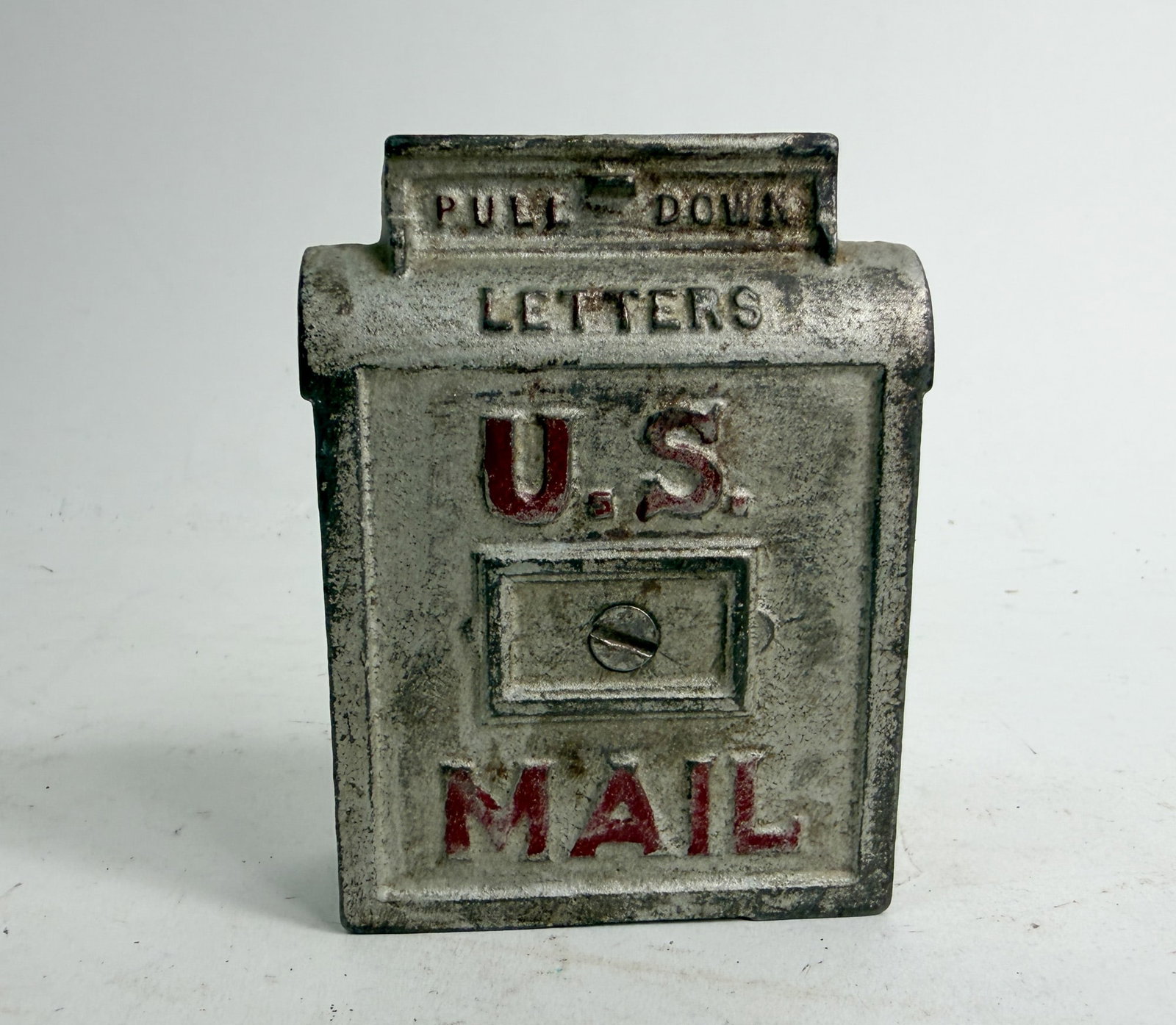 U.S. Mail Mailbox Cast Iron Still Bank (1 of 5)