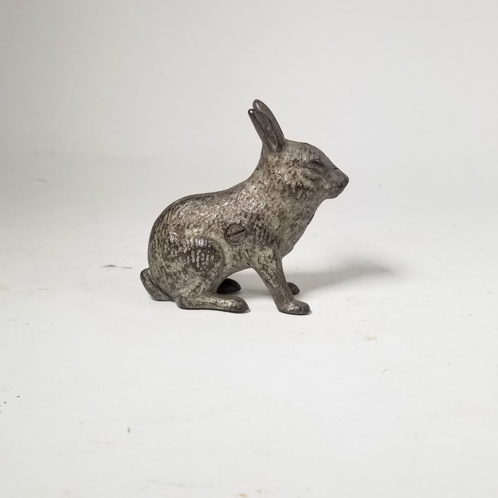 Cast Iron Rabbit Still Bank (1 of 4)