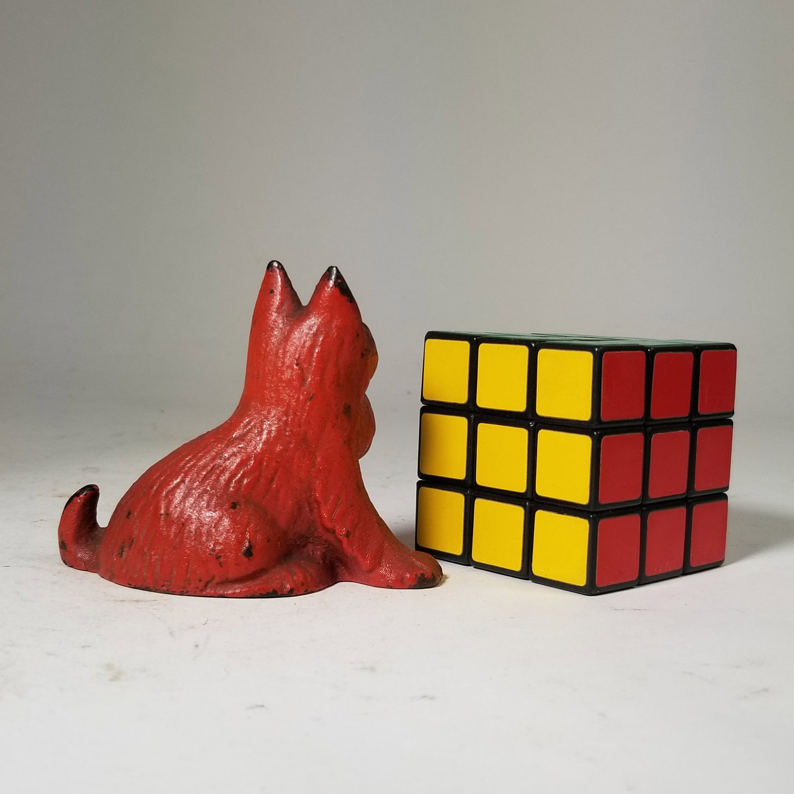 "Fala" FDR's Dog Cast Iron Bank - 2