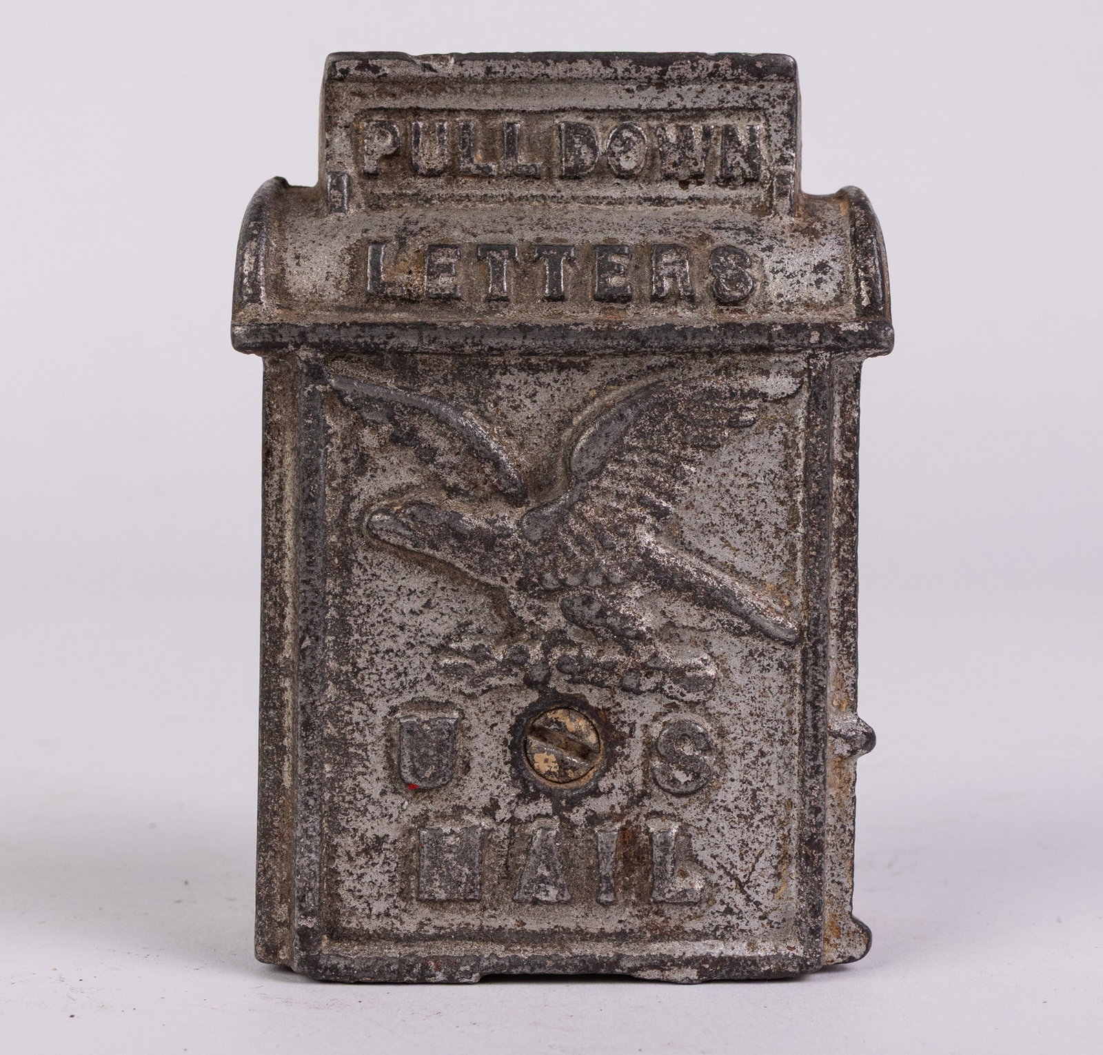 U.S. Mail Mailbox Cast Iron Still Bank (1 of 4)