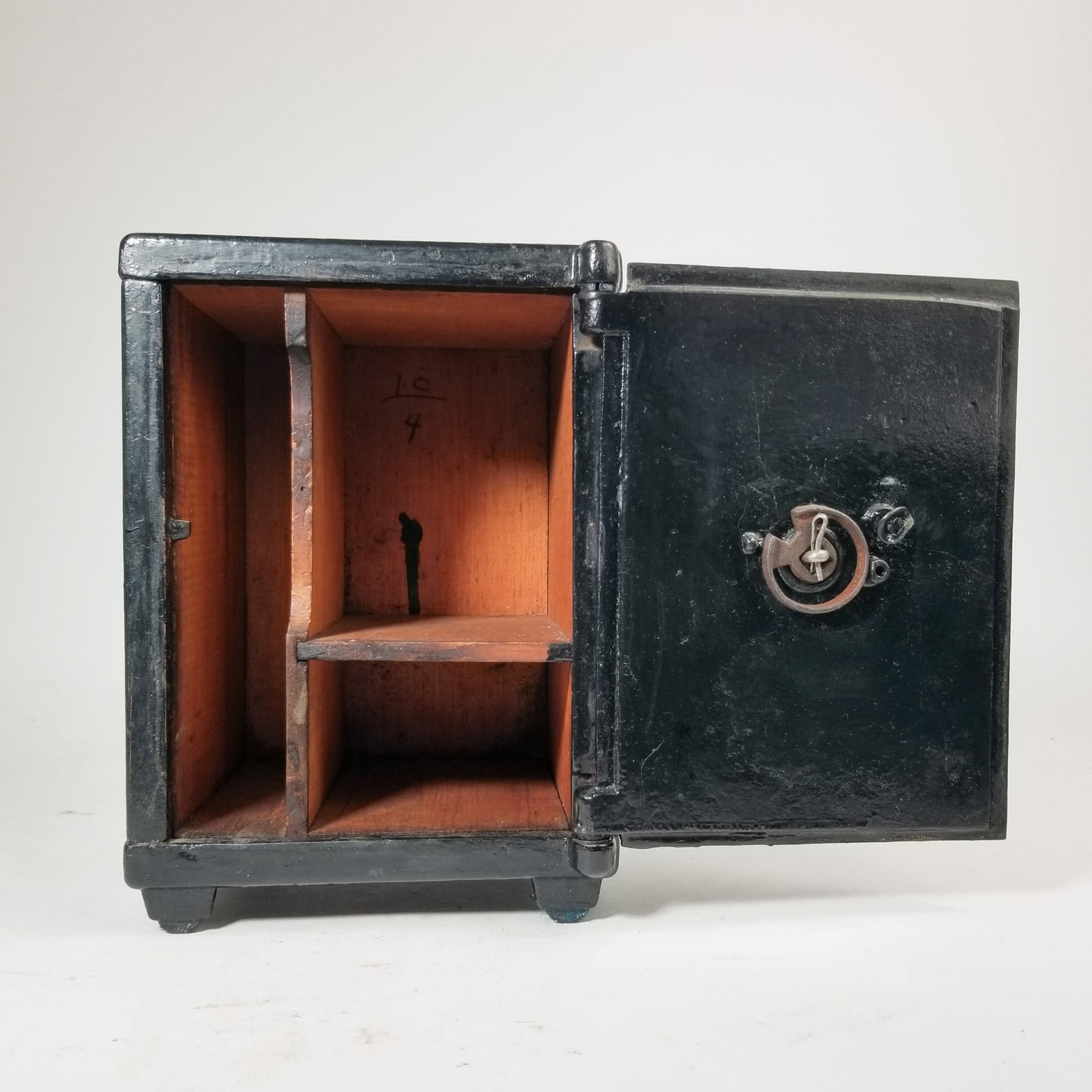 Fidelity Trust Large Cast Iron Safe Bank - 2