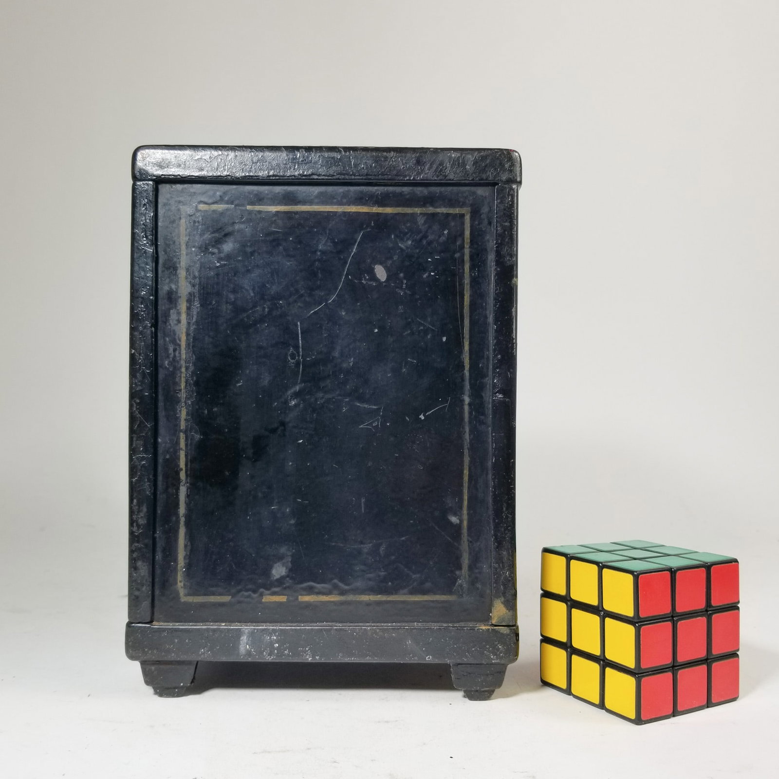 Fidelity Trust Large Cast Iron Safe Bank - 3