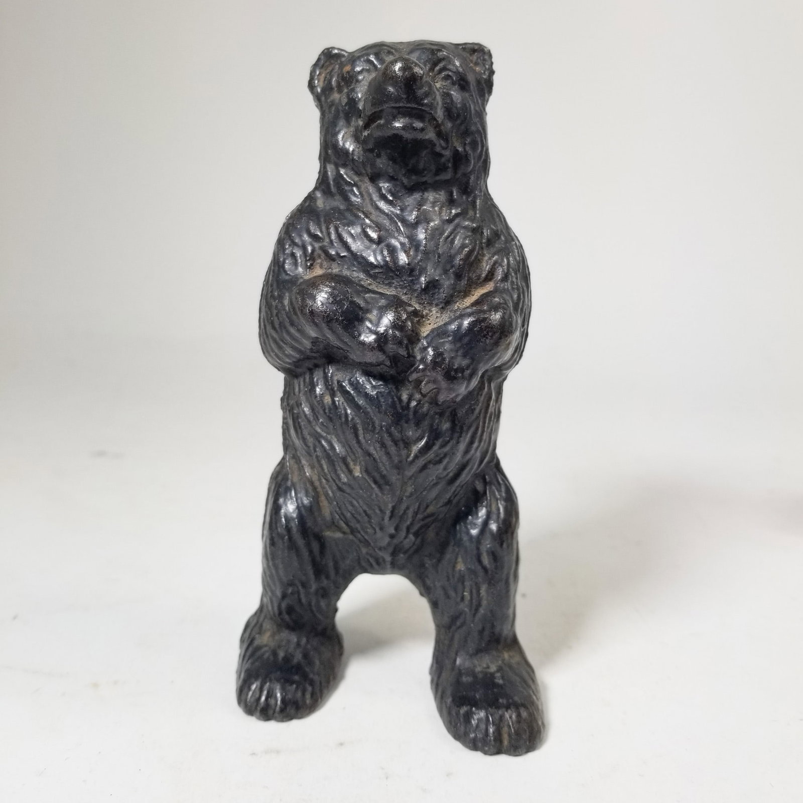 Cast Iron Standing Bear Still Bank: Cast Iron Standing Bear Still Bank Size 6" H Literature Brooks Auction – Online Auction Terms & Conditions Contact: (856) 694-2960 | info@brooks.auction READ BEFORE YOU BID: We want you