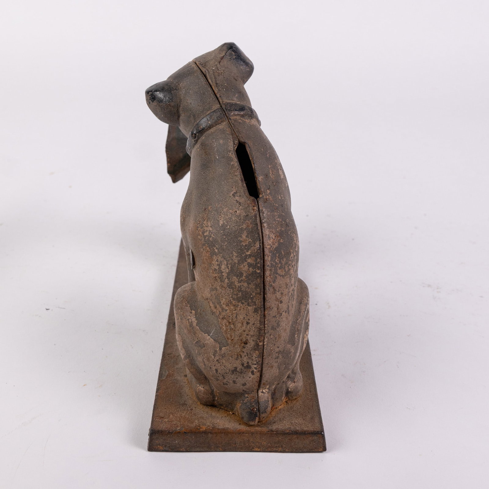 Antique Cast Iron RCA Nipper Still Bank - 5