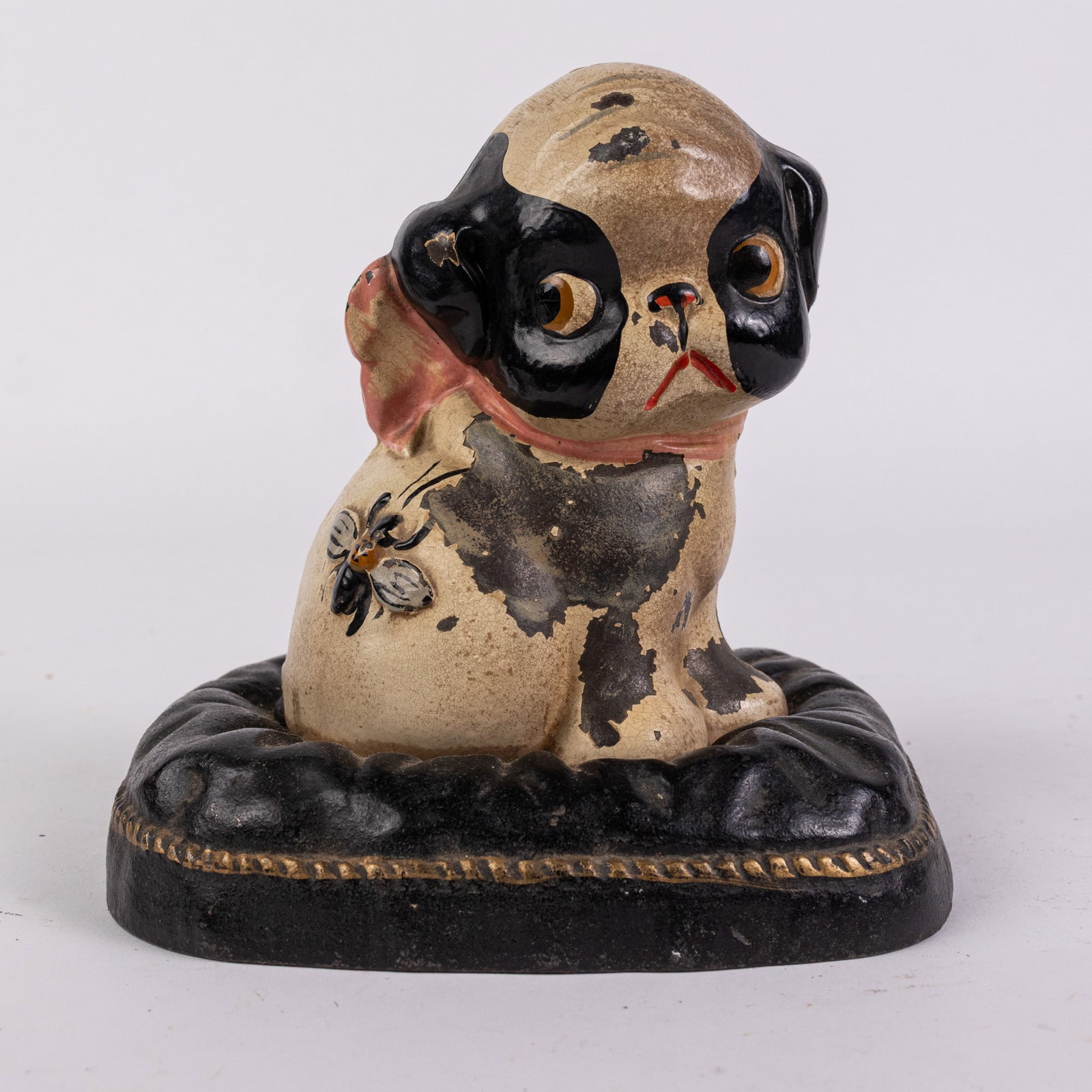 Antique Cast Iron "Puppo" Hubley Still Bank (1 of 6)