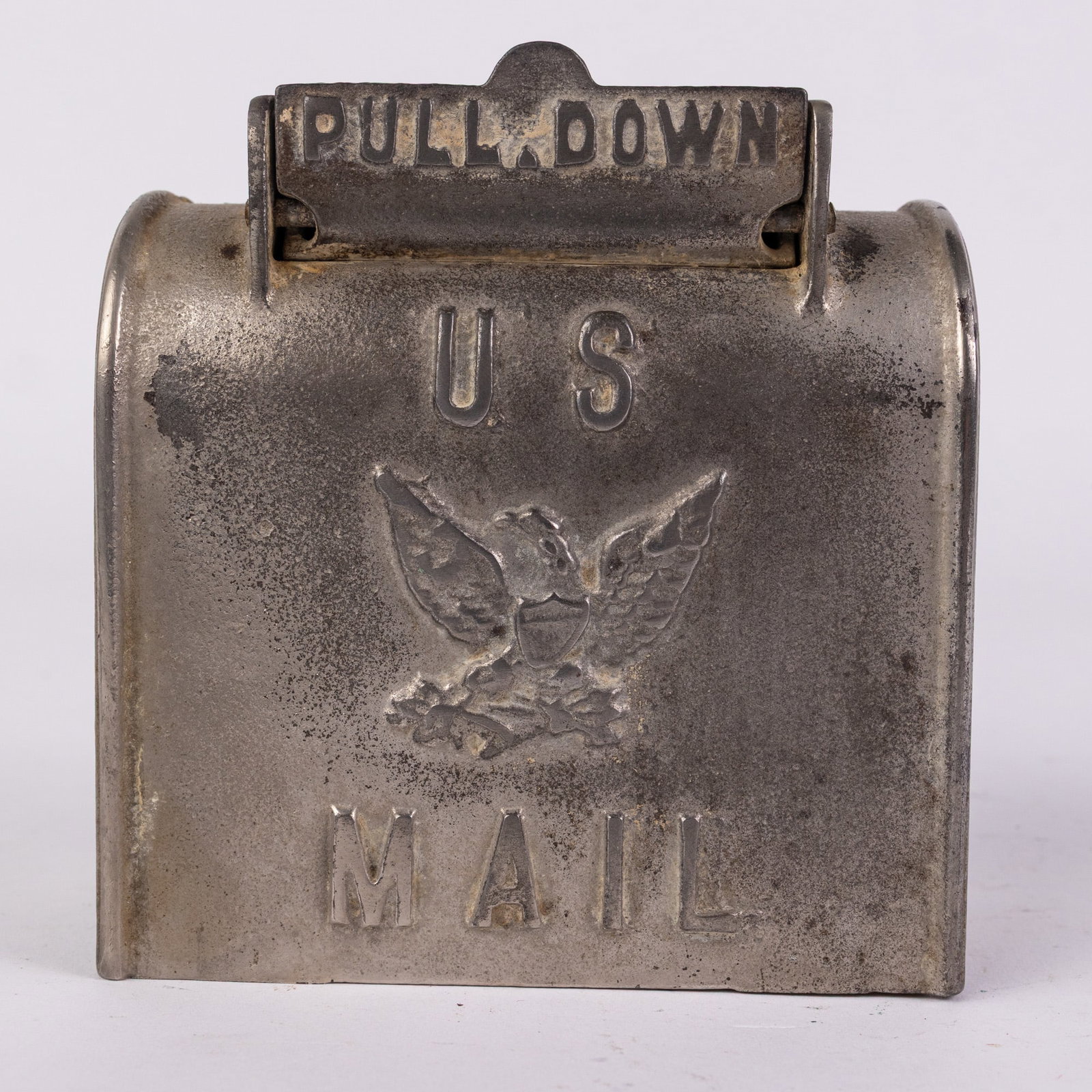 Cast Iron U.S. Mail Still Bank (1 of 5)