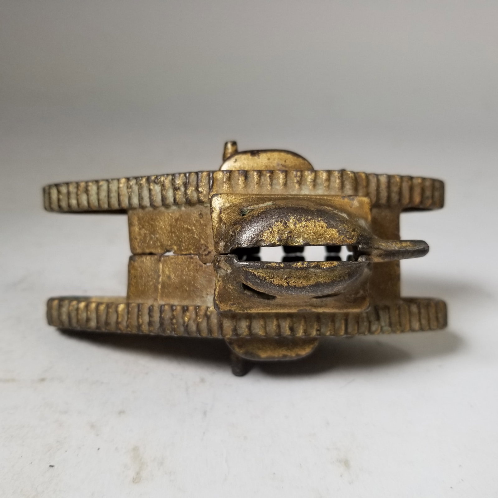 Tank Bank USA Cast Iron Still Bank - 3