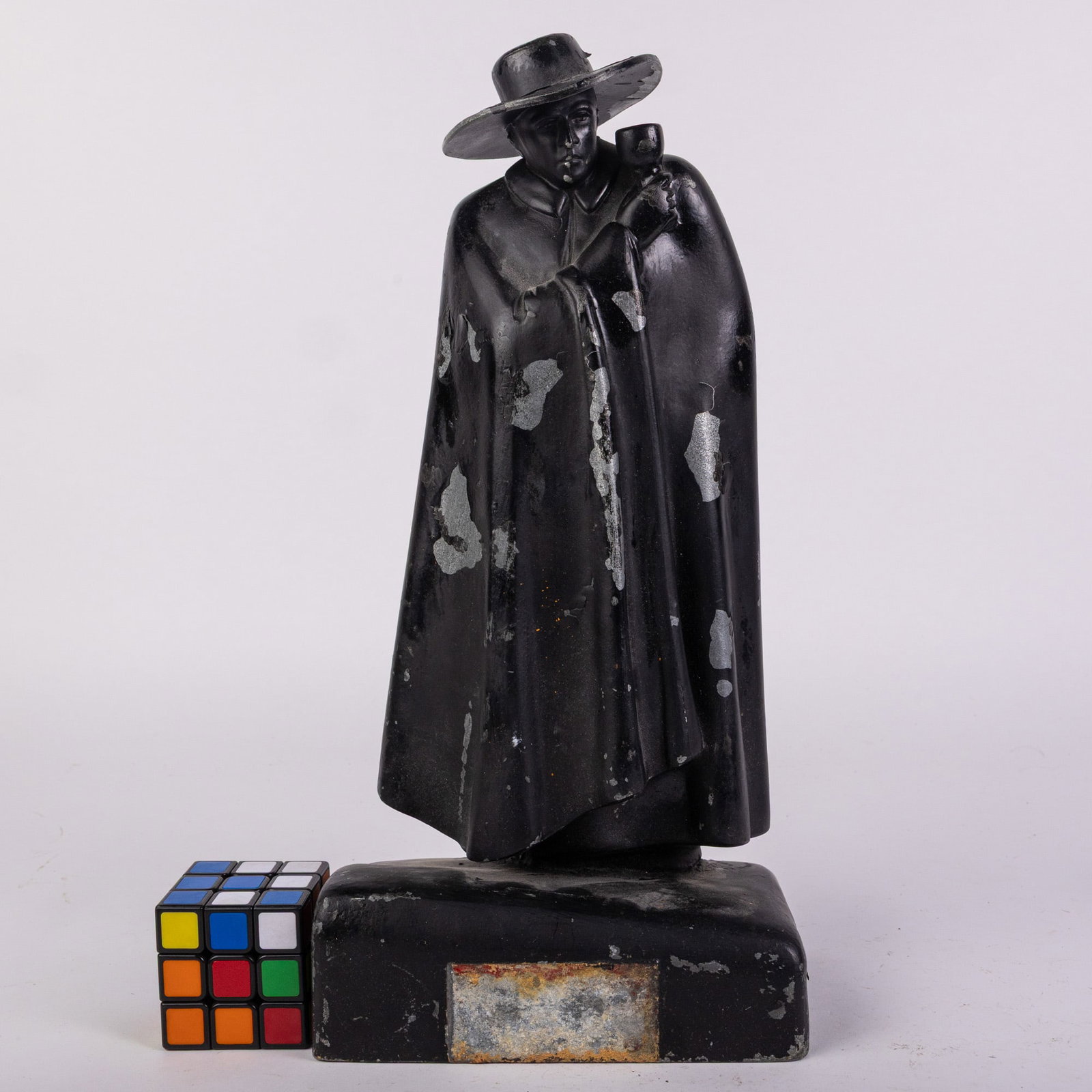 LARGE "The Don" Sandeman McCloud Cast Metal Advertising Bank - 2