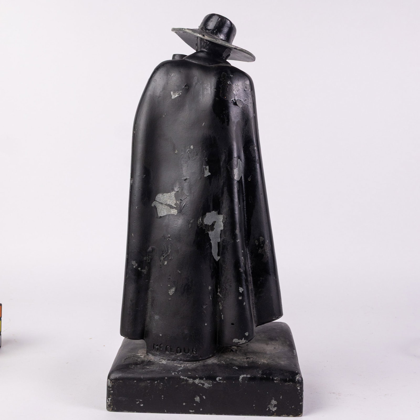 LARGE "The Don" Sandeman McCloud Cast Metal Advertising Bank - 3