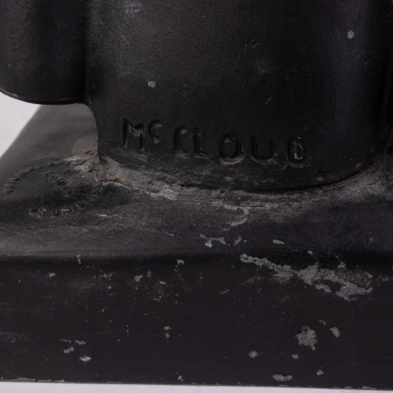 LARGE "The Don" Sandeman McCloud Cast Metal Advertising Bank - 4