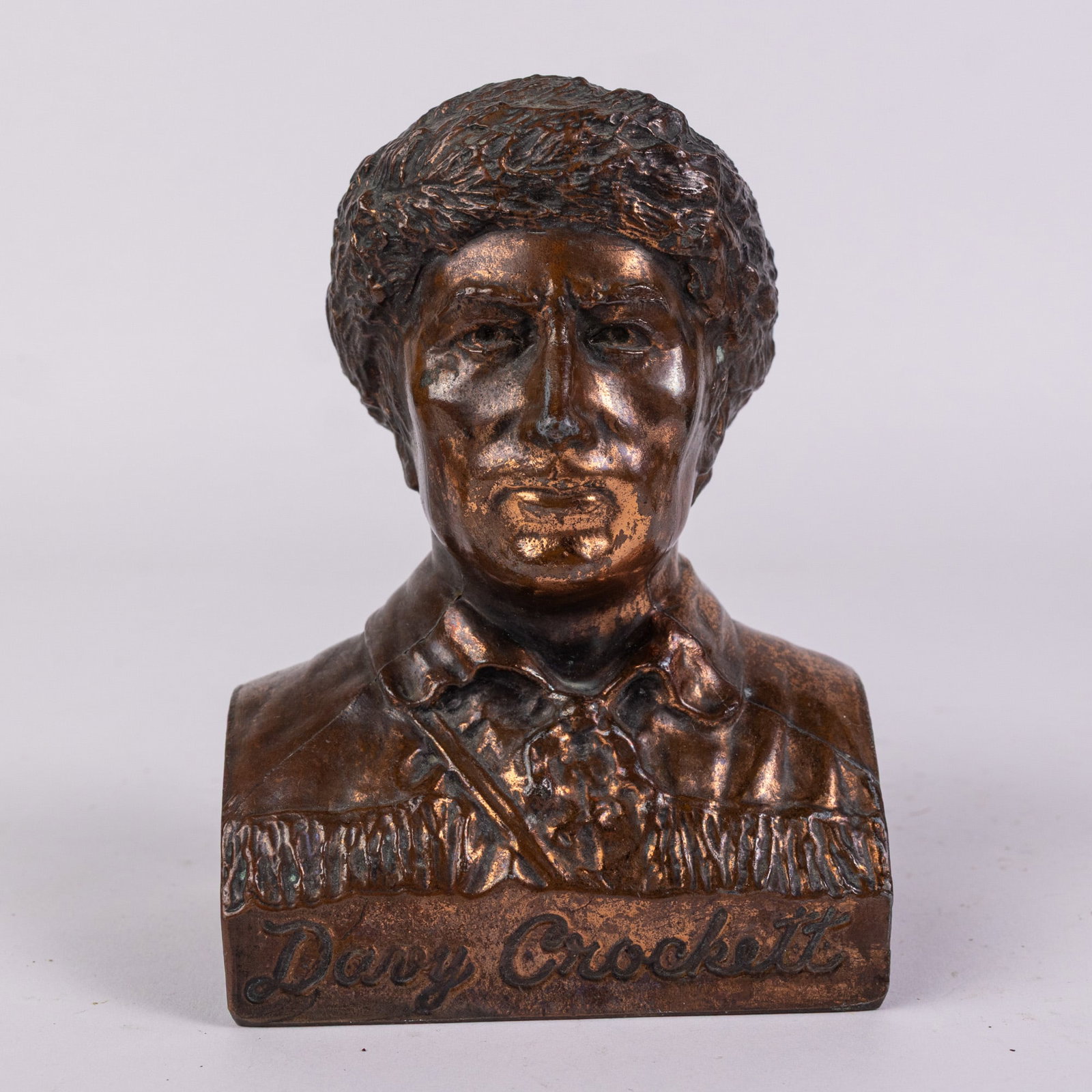 Davy Crockett Bust Bank (1 of 4)
