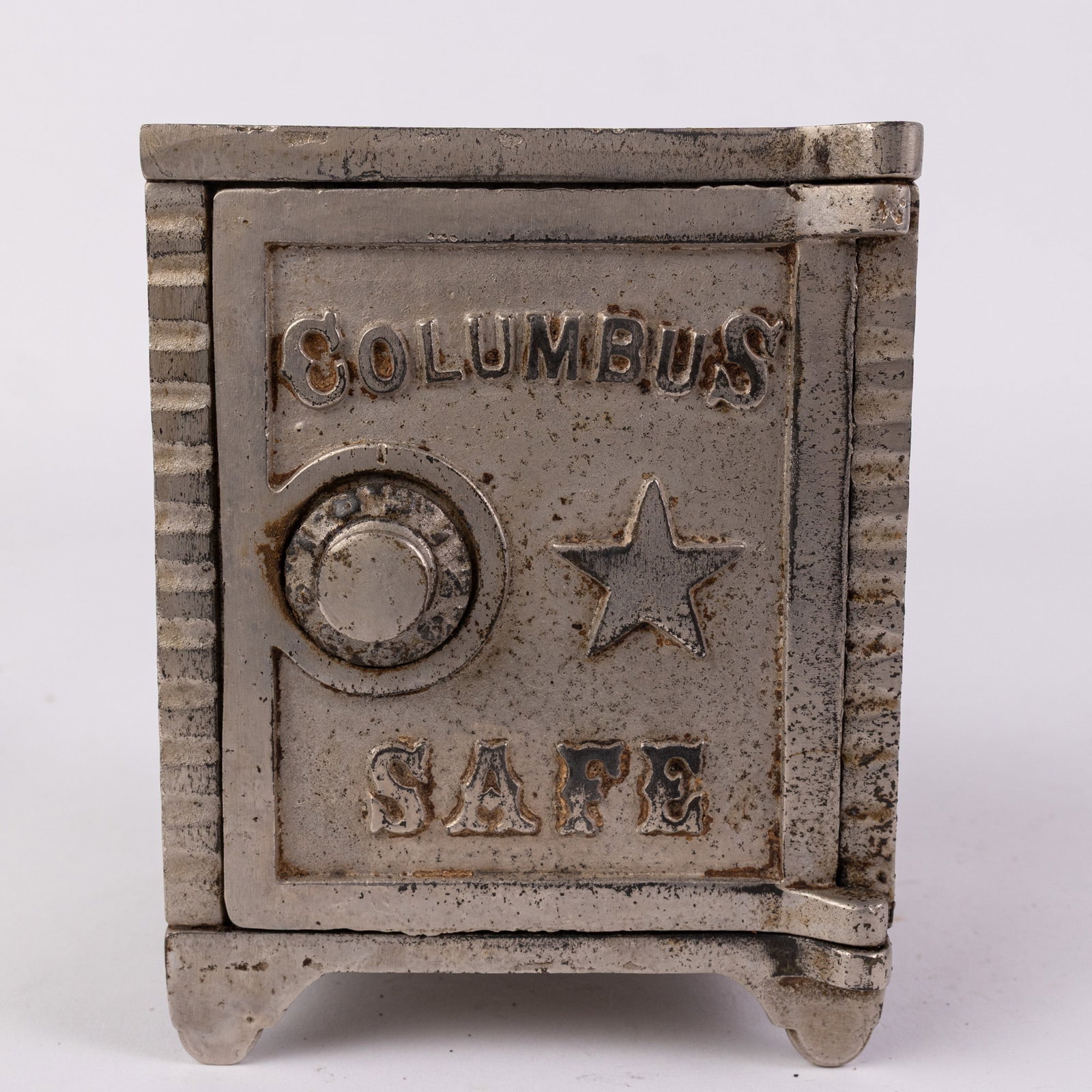 Columbus Cast Metal Combination Safe Bank (1 of 3)