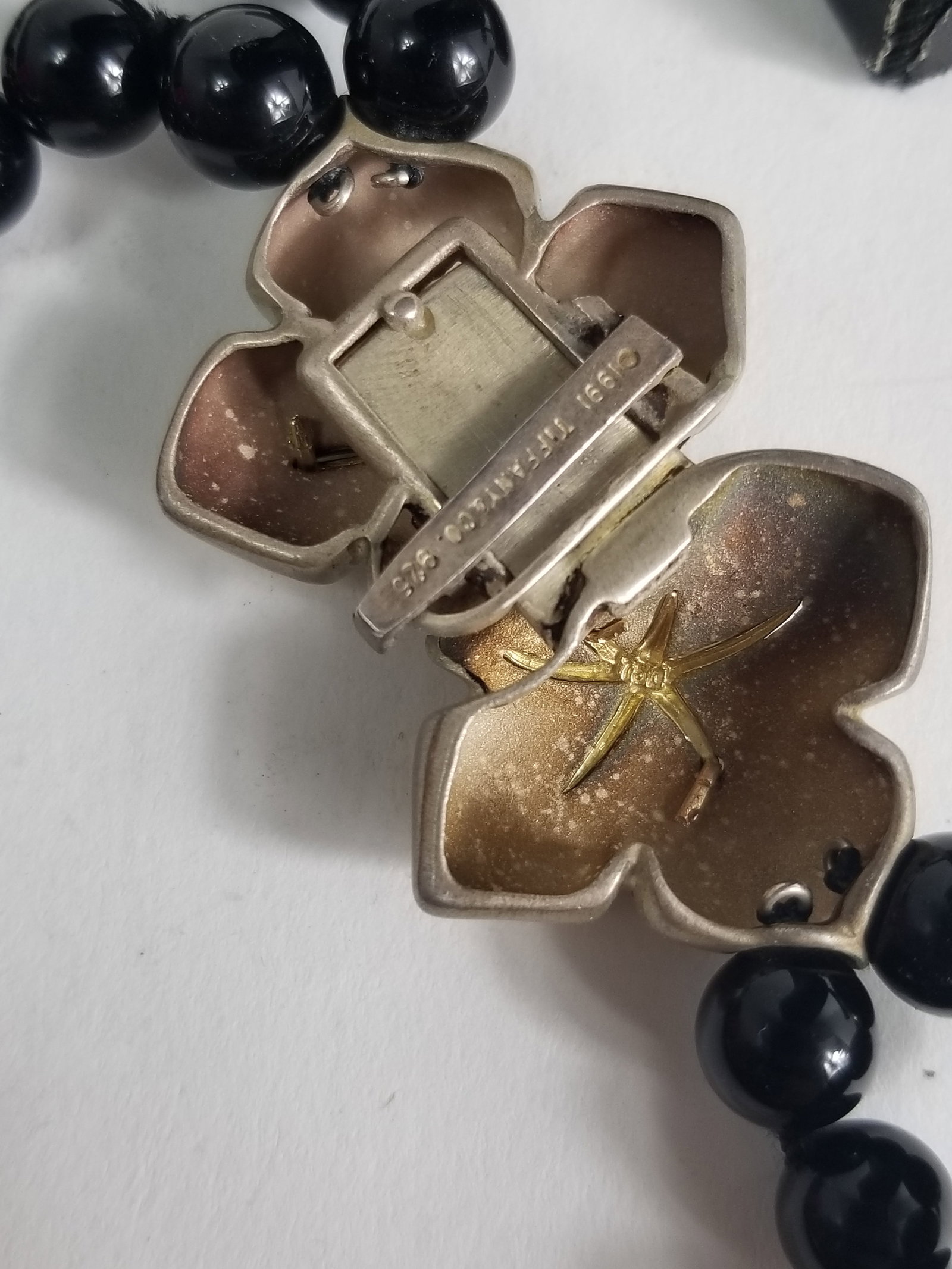 Vintage 1991 Tiffany & Co. Gold and Sterling Silver Choker - 3