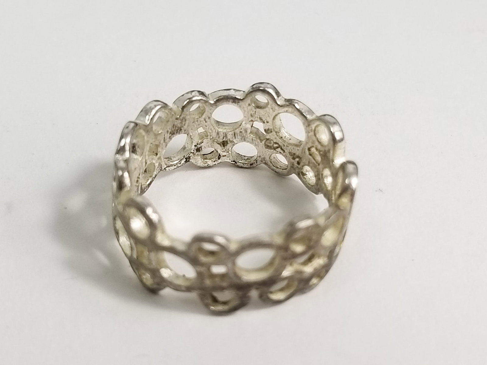 Twelve Sterling Silver Rings - 5