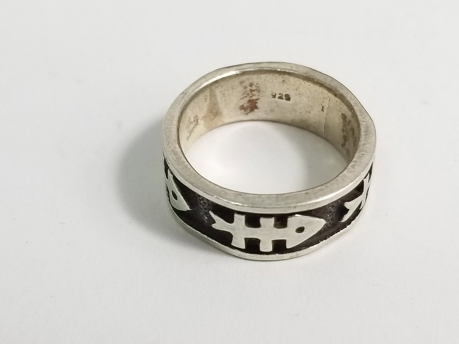 Twelve Sterling Silver Rings - 6