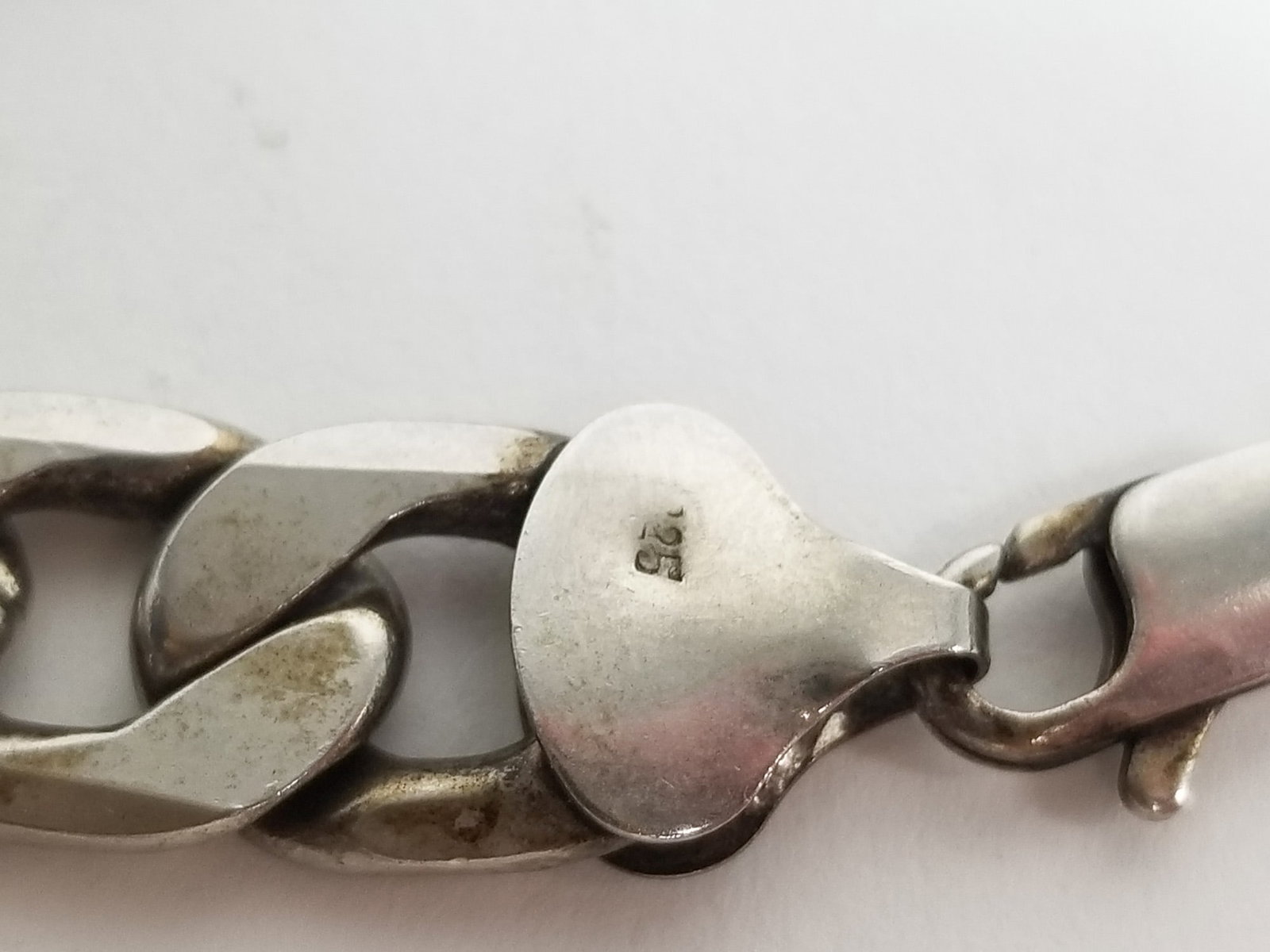 Heavy Sterling Silver Necklace - 3