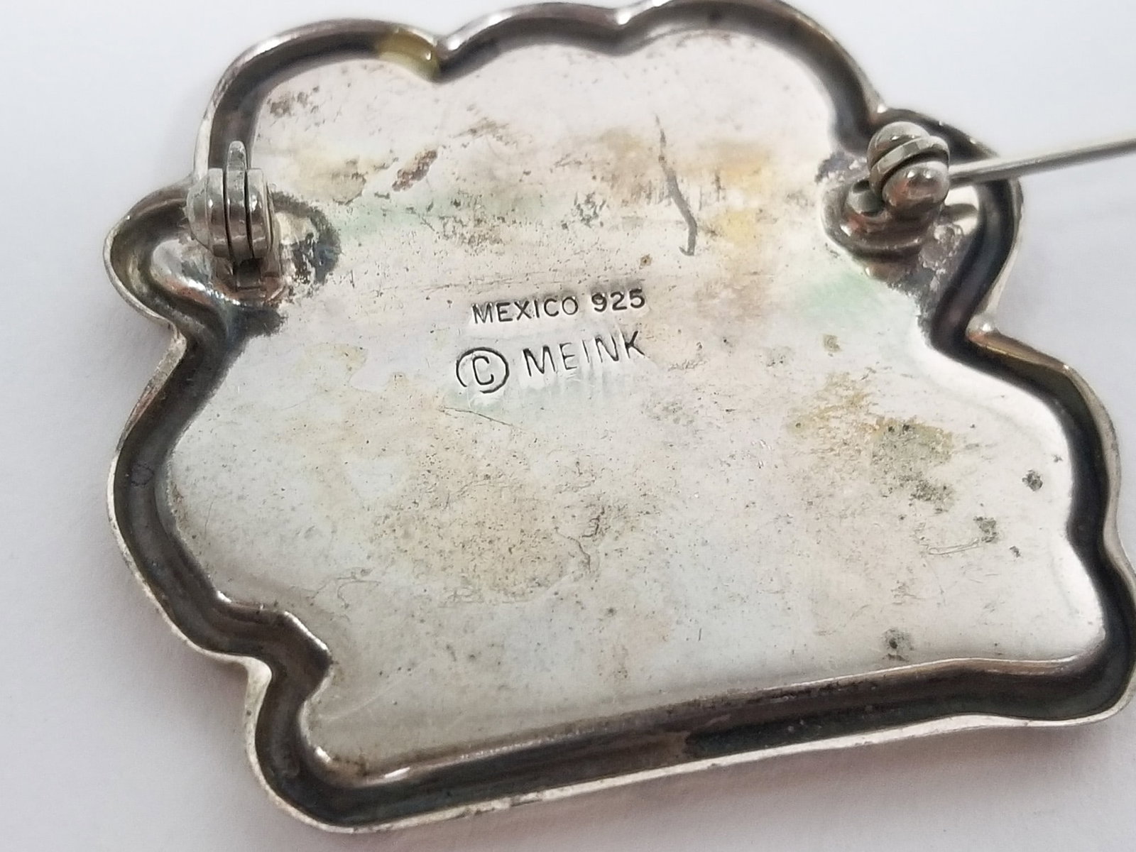 Five Foreign Sterling Silver Brooches - 8