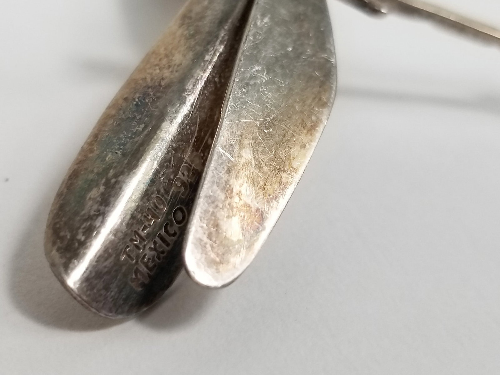 Three Vintage Sterling Silver Brooches - 3