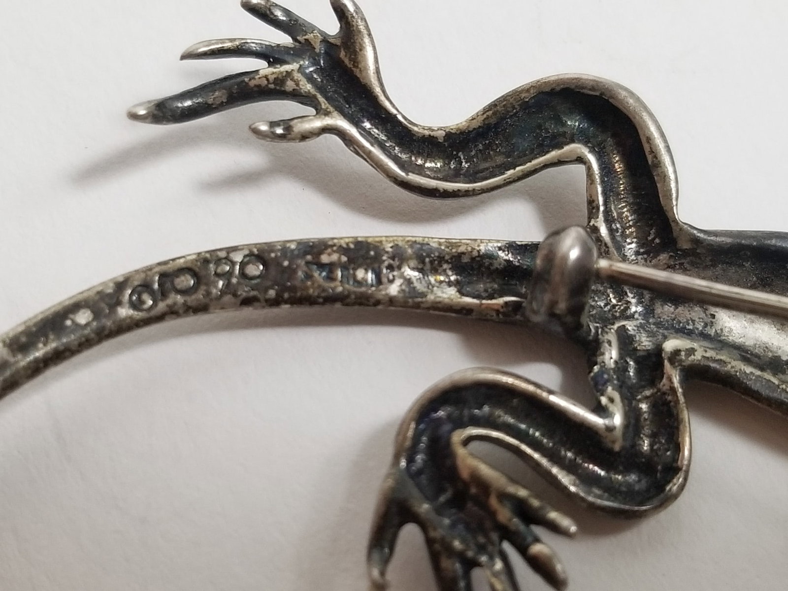 Three Vintage Sterling Silver Brooches - 4