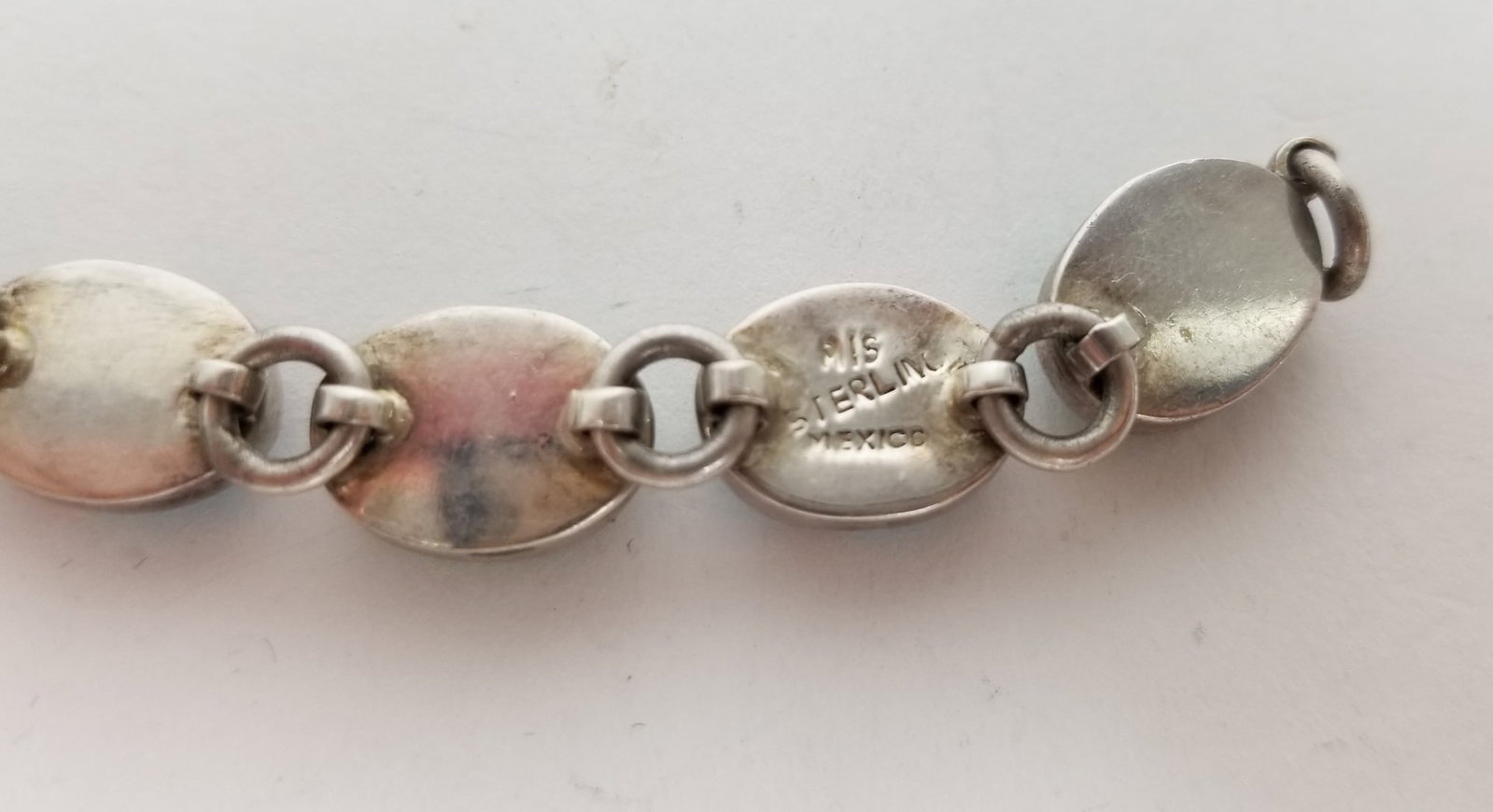 Vintage Mexican Natural Stone Bracelet - 3