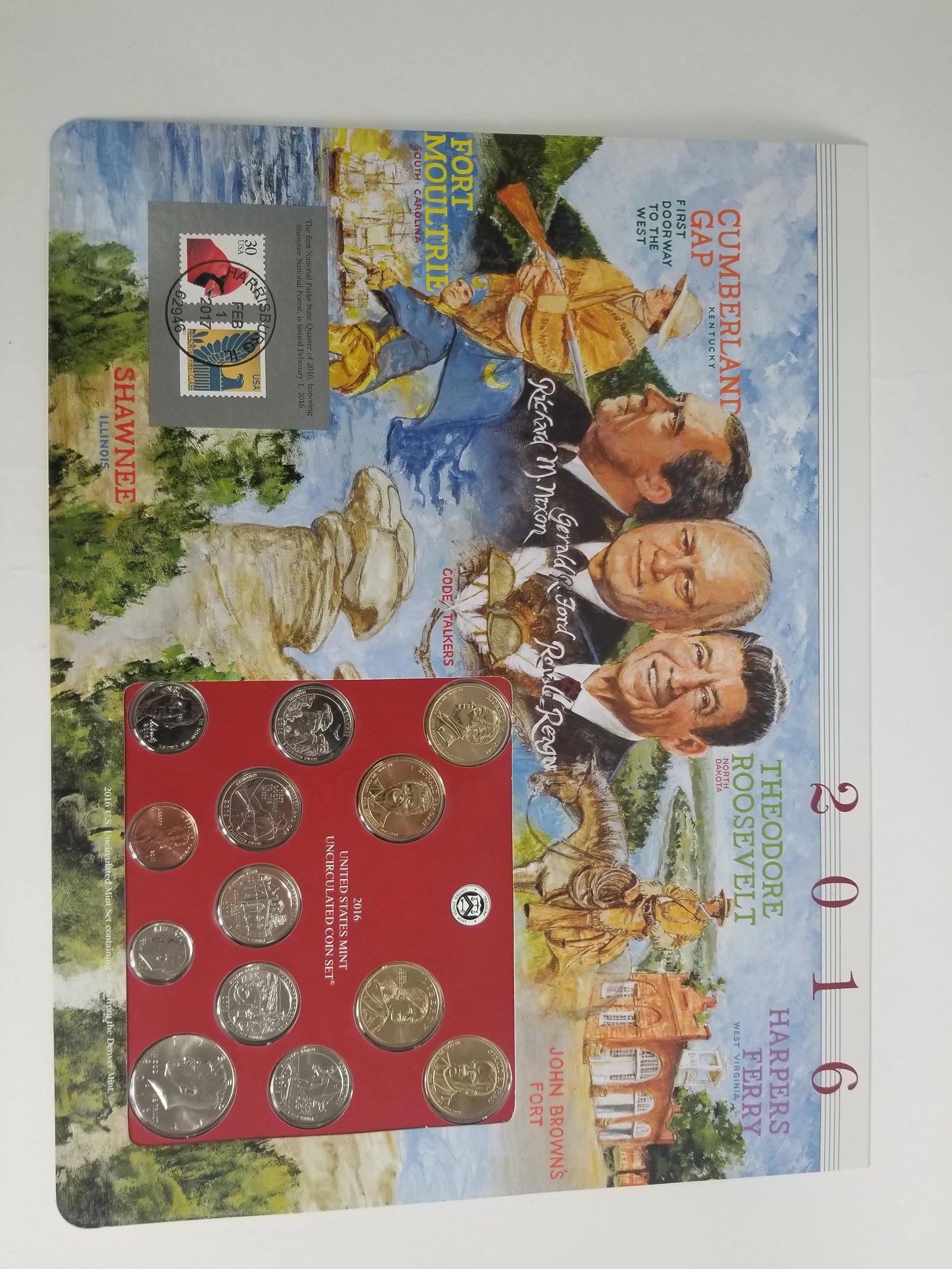 2016 United States Mint Uncirculated Coin set Philadelphia and Denver Mint - 3