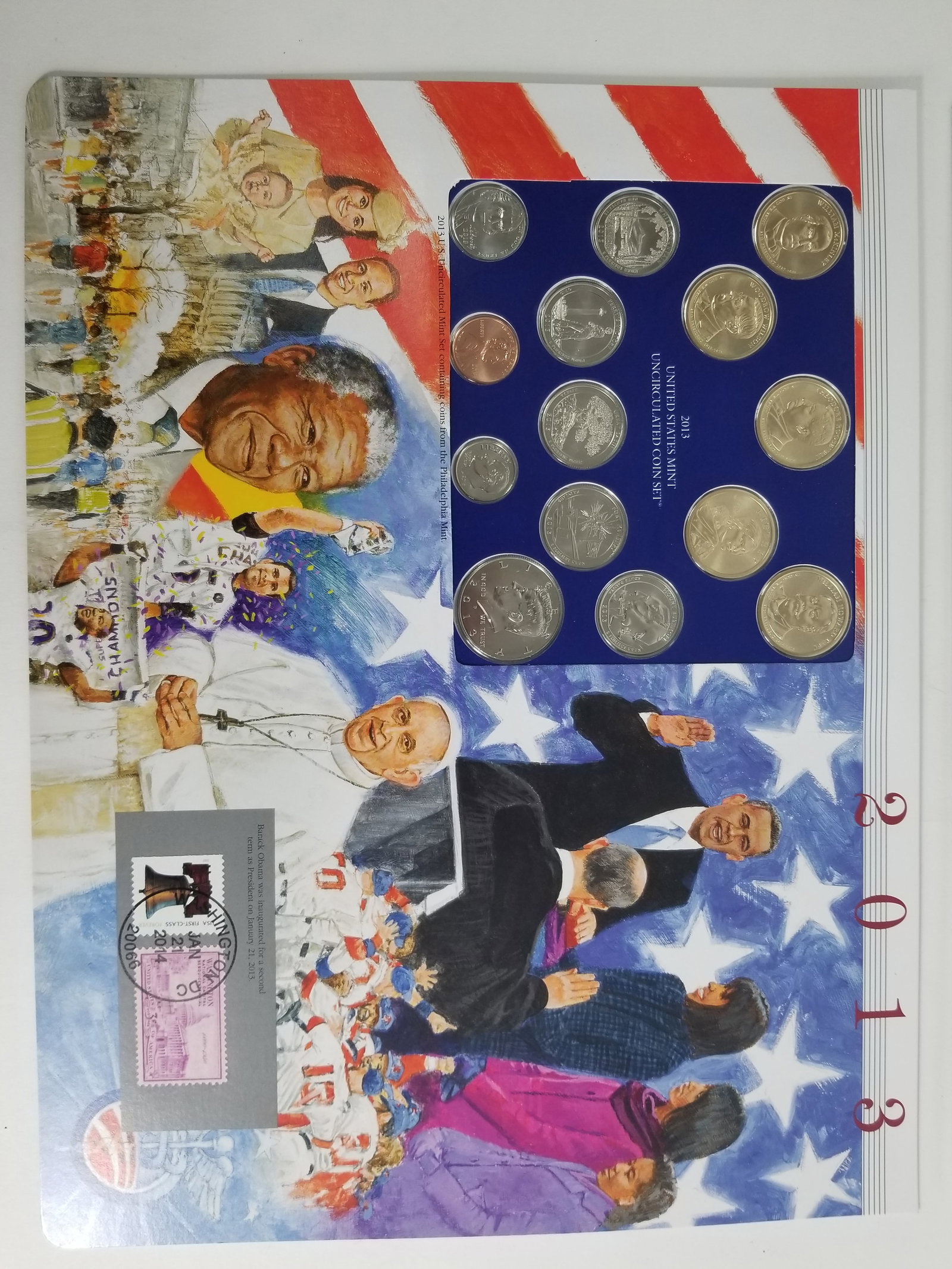 2013 United States Mint Uncirculated Coin set Philadelphia and Denver Mint - 2