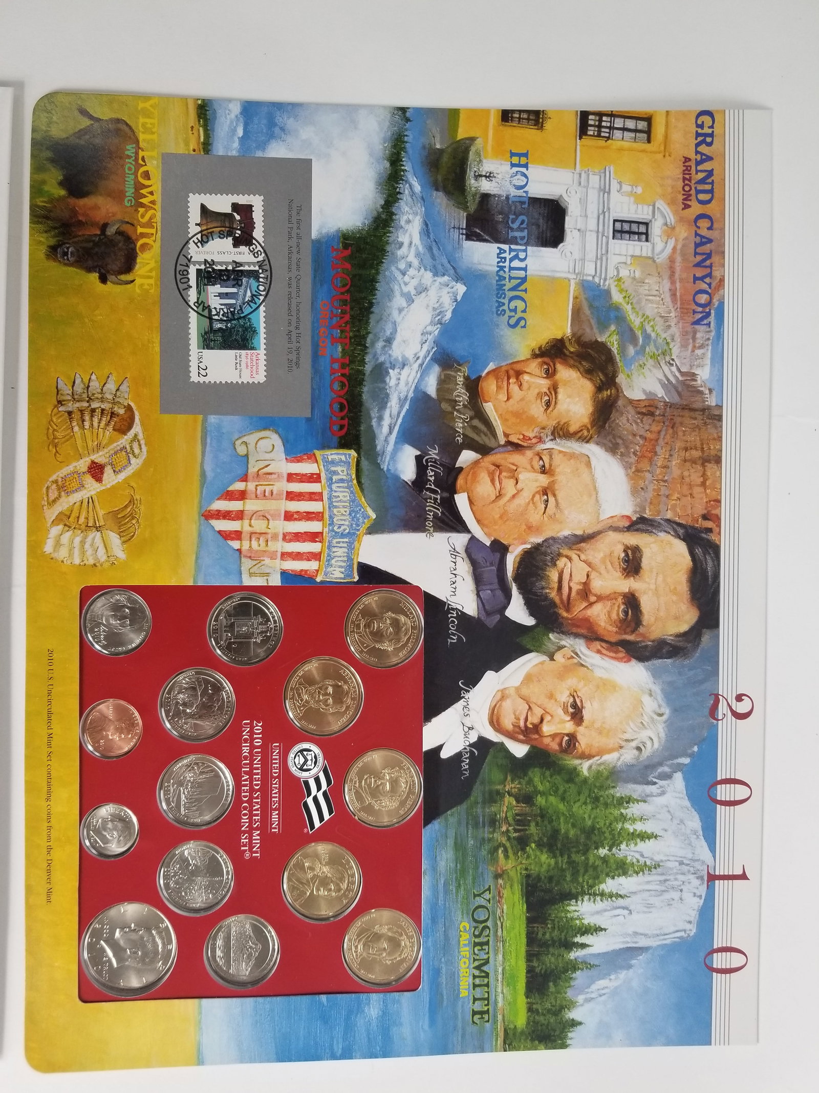 2010 United States Mint Uncirculated Coin set Philadelphia and Denver Mint - 3