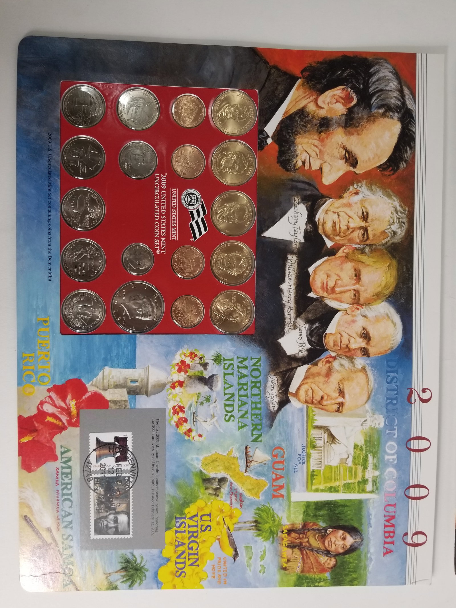 2009 United States Mint Uncirculated Coin set Philadelphia and Denver Mint - 3
