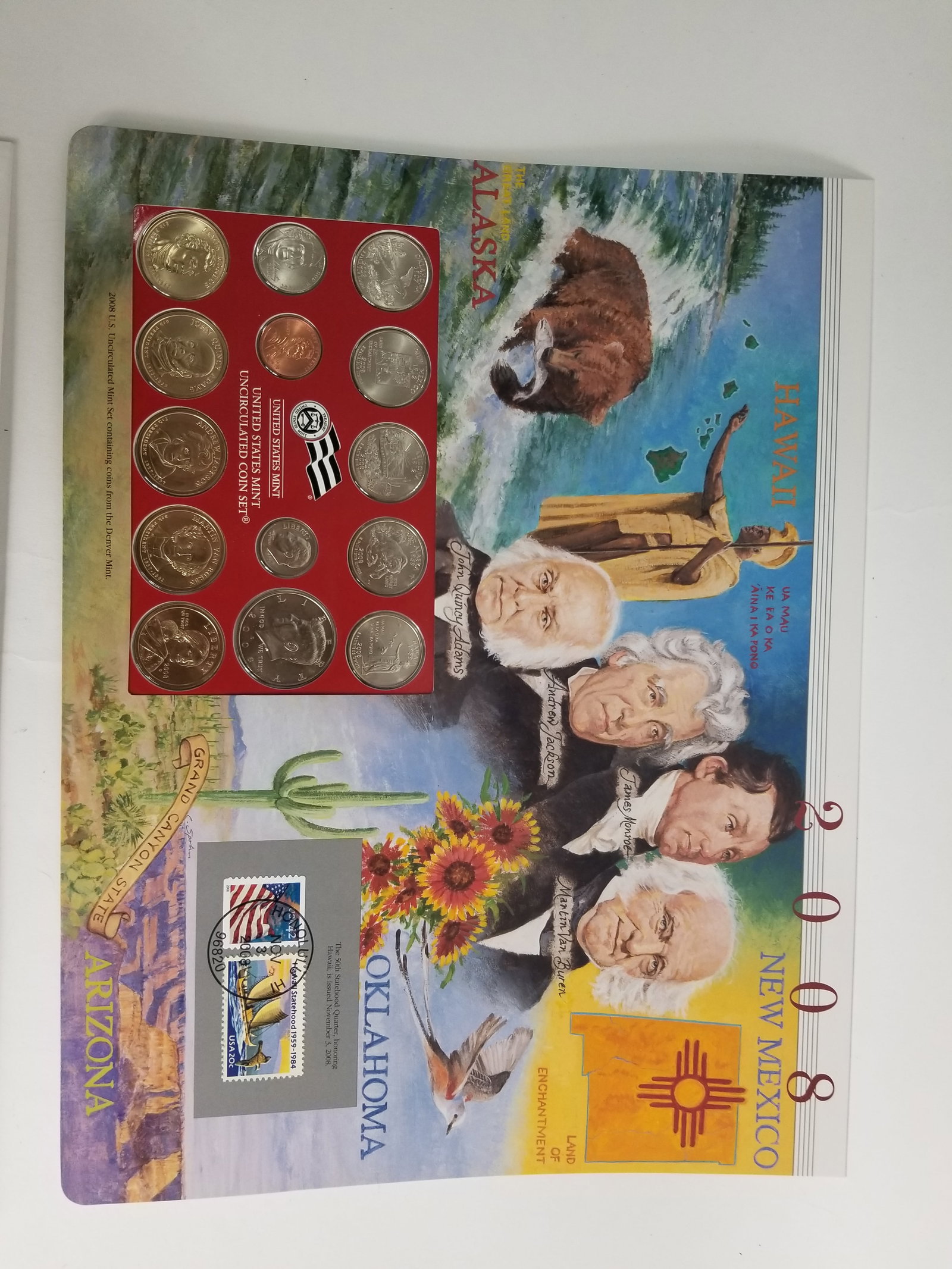 2008 United States Mint Uncirculated Coin set Philadelphia and Denver Mint - 3