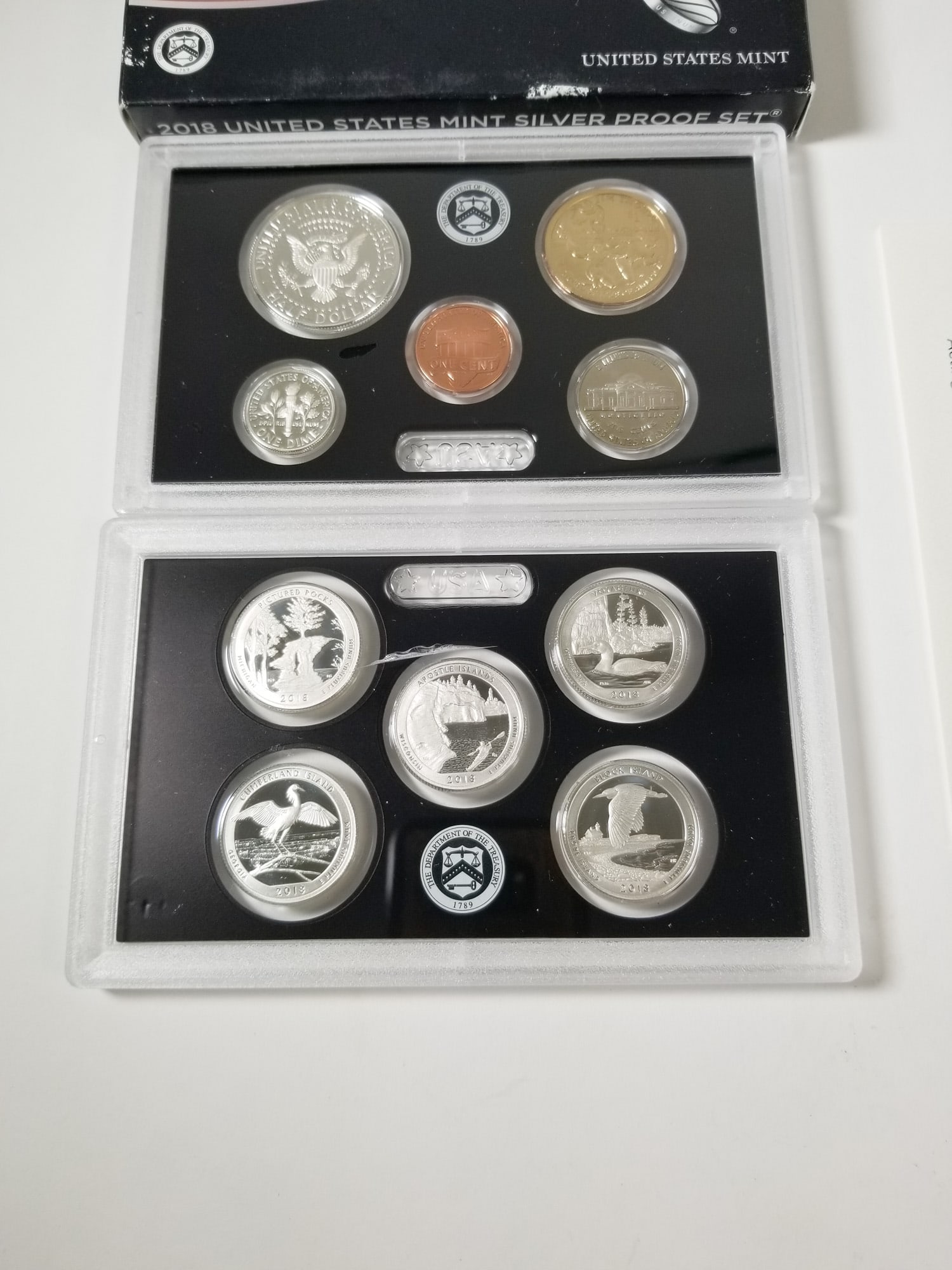 2018 United States Mint Silver Proof Set 10 Coin Set - 3