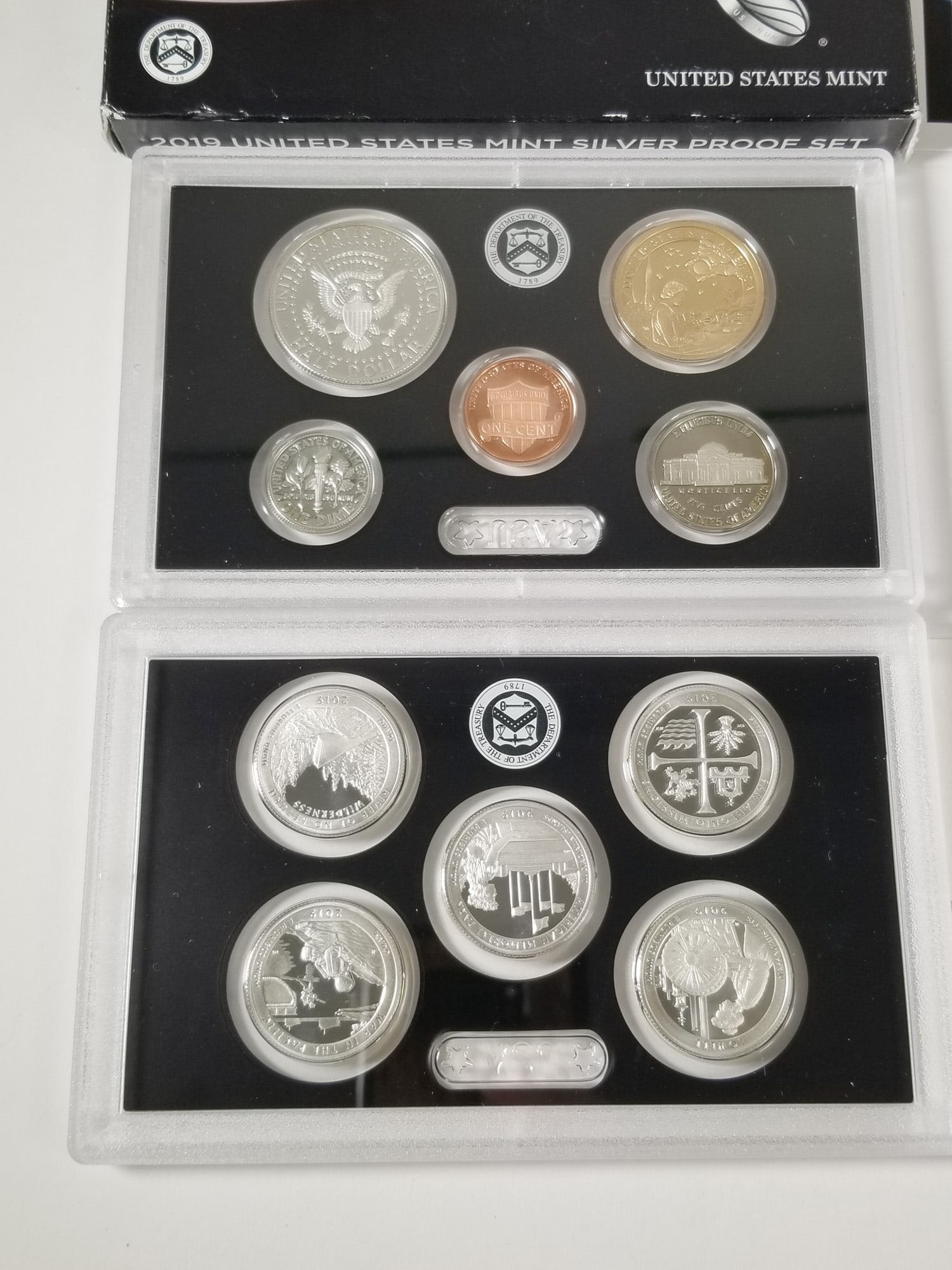 2019 United States Mint Silver Proof Set 10 Coin Set - 2