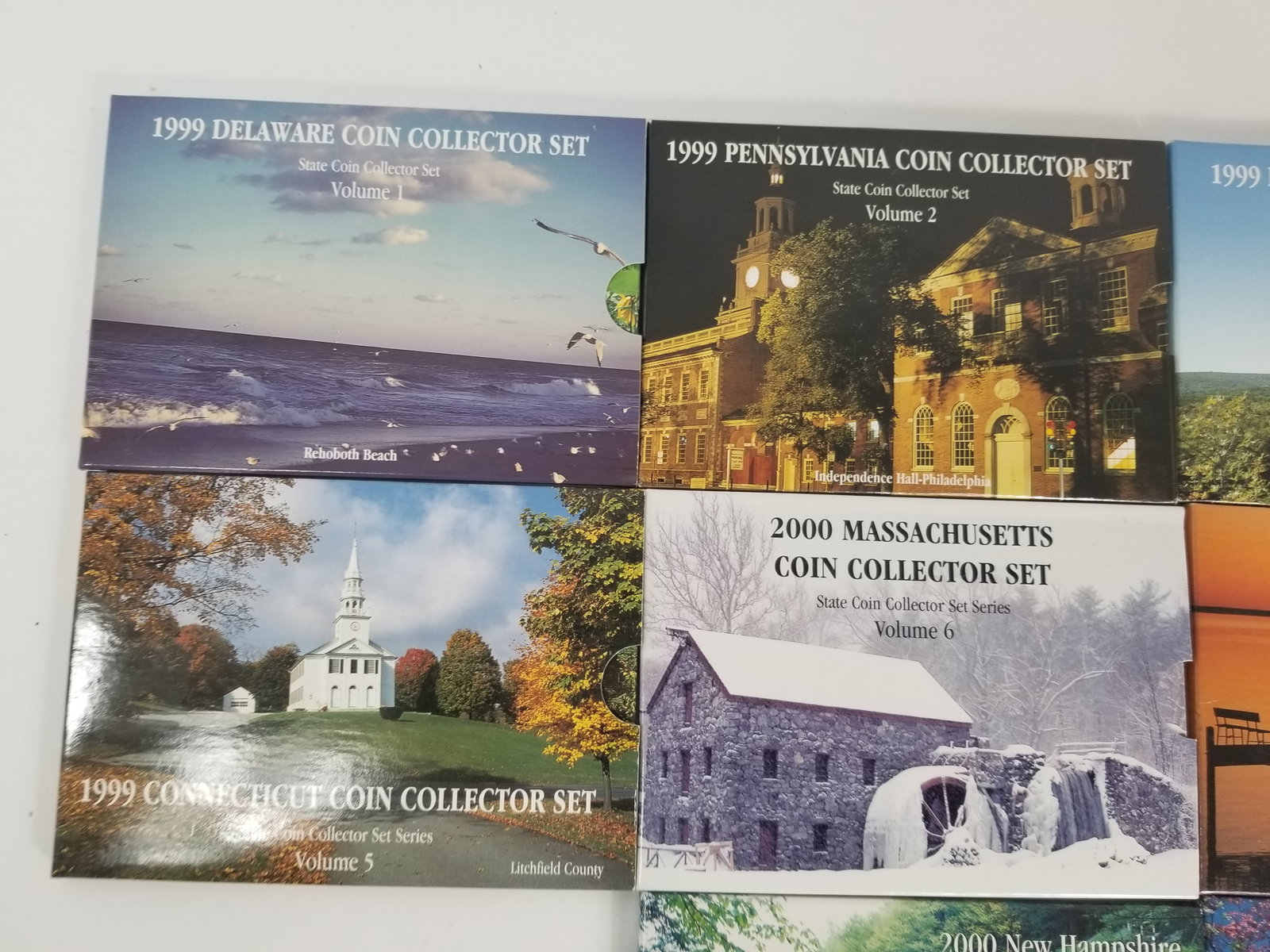 State Coin Collector Set Series 1999 & 2000 Volume 1-10 - 2