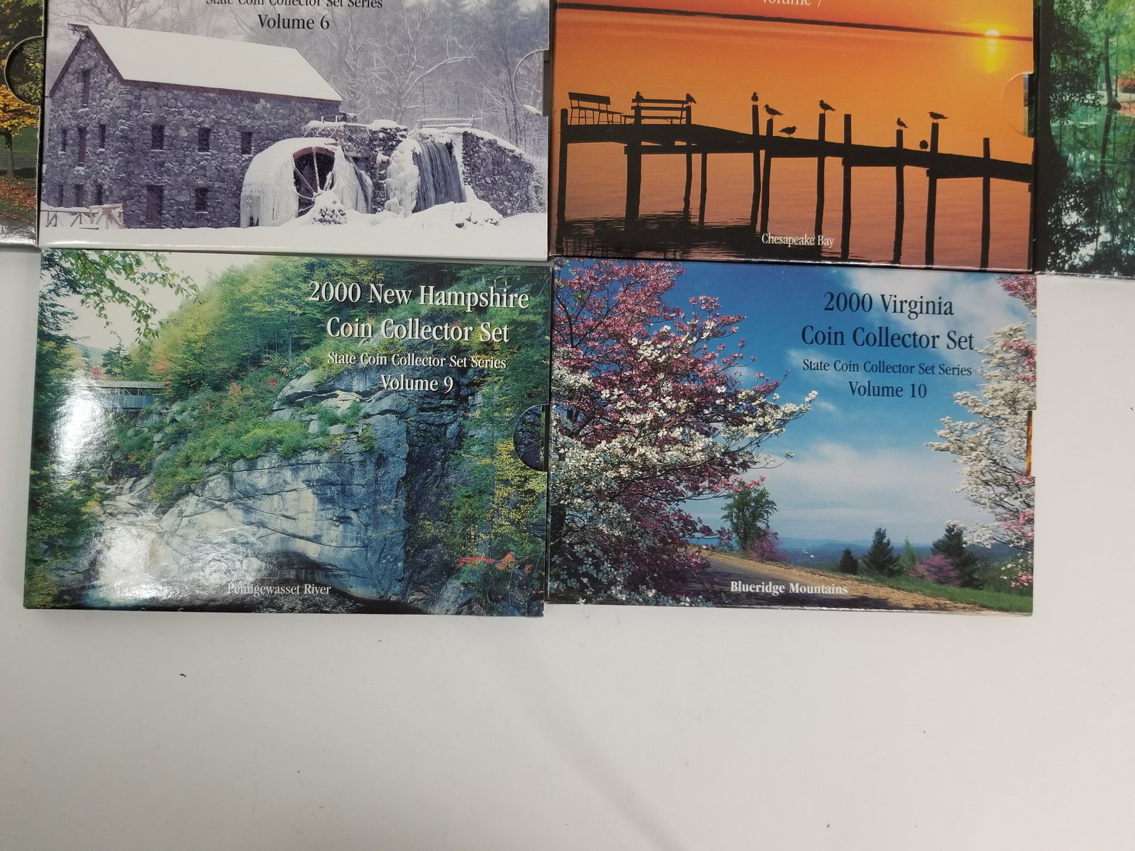 State Coin Collector Set Series 1999 & 2000 Volume 1-10 - 4