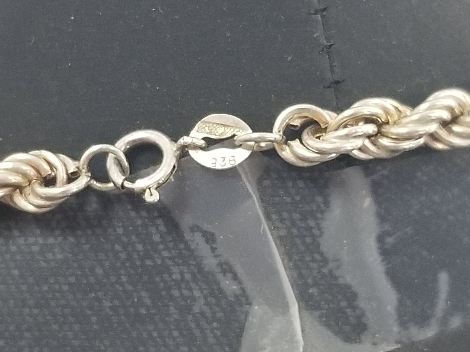Five Italian Sterling Silver Necklaces - 7