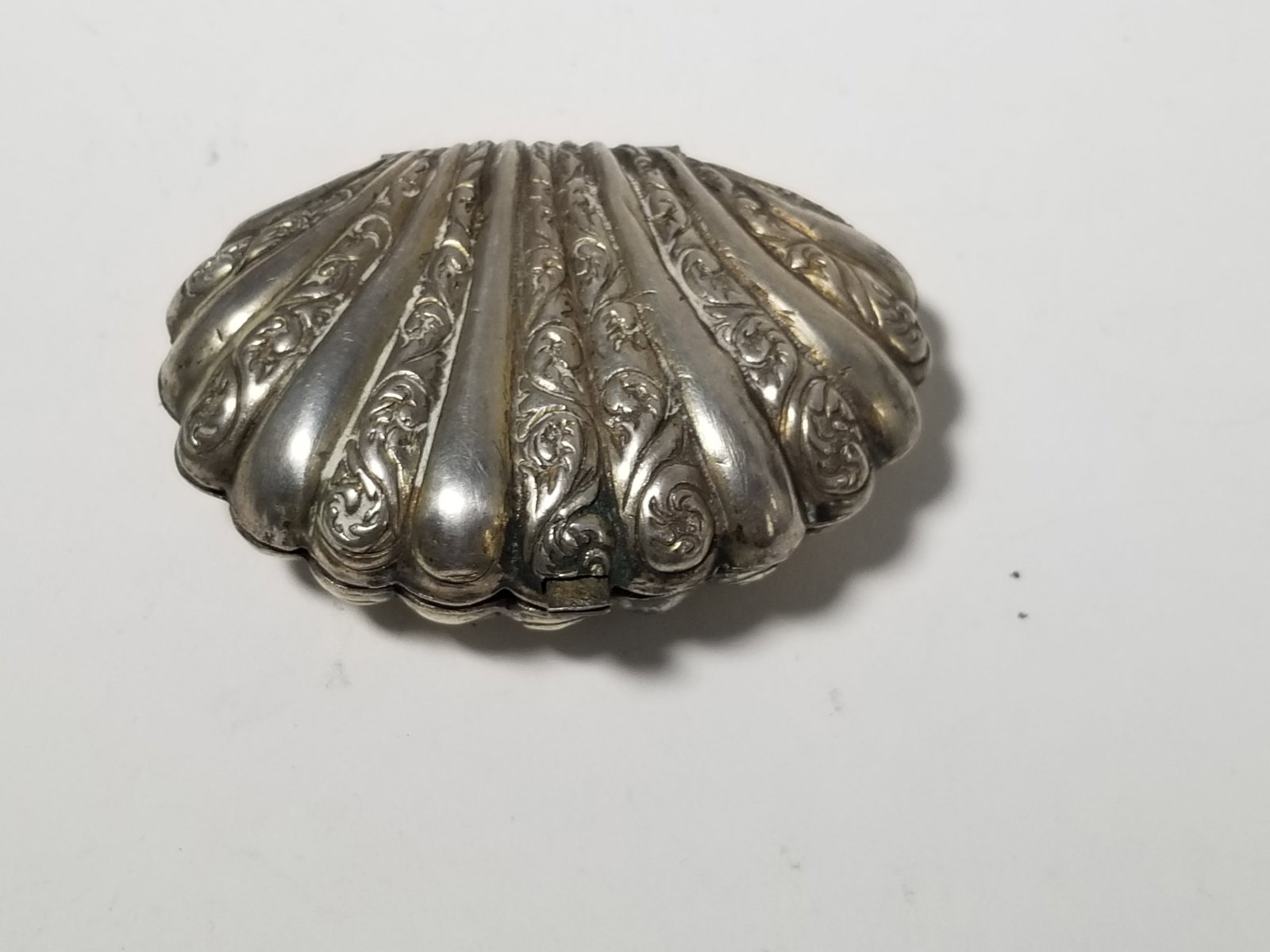 Vintage Silverplate Souvenir Coin/Pill Case - 2
