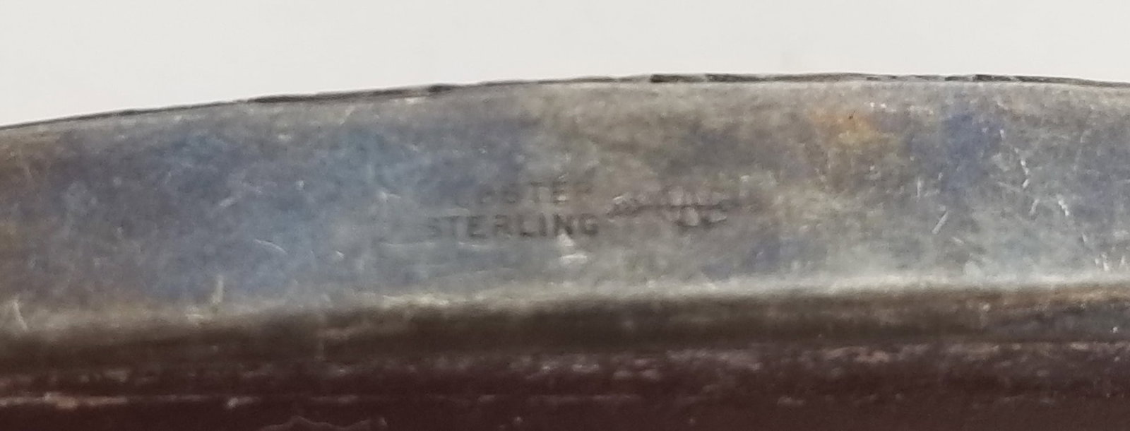 Webster Sterling Silver Brush - 3