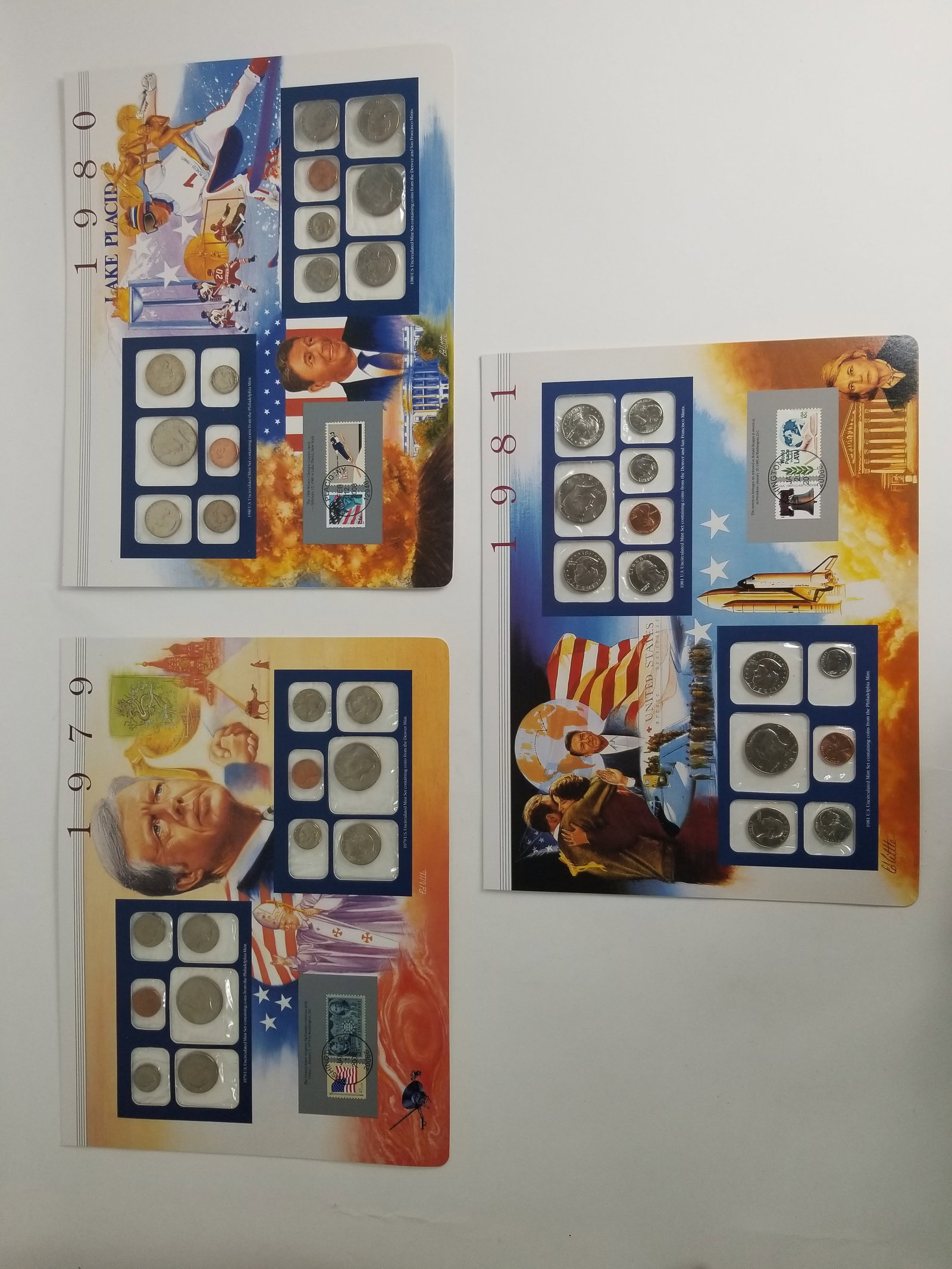 1981-1979 United States Mint Uncirculated Coin set Philadelphia and Denver Mint: 1981-1979 United States Mint Uncirculated Coin set Philadelphia and Denver Mint Literature Brooks Auction – Online Auction Terms & Conditions ———————