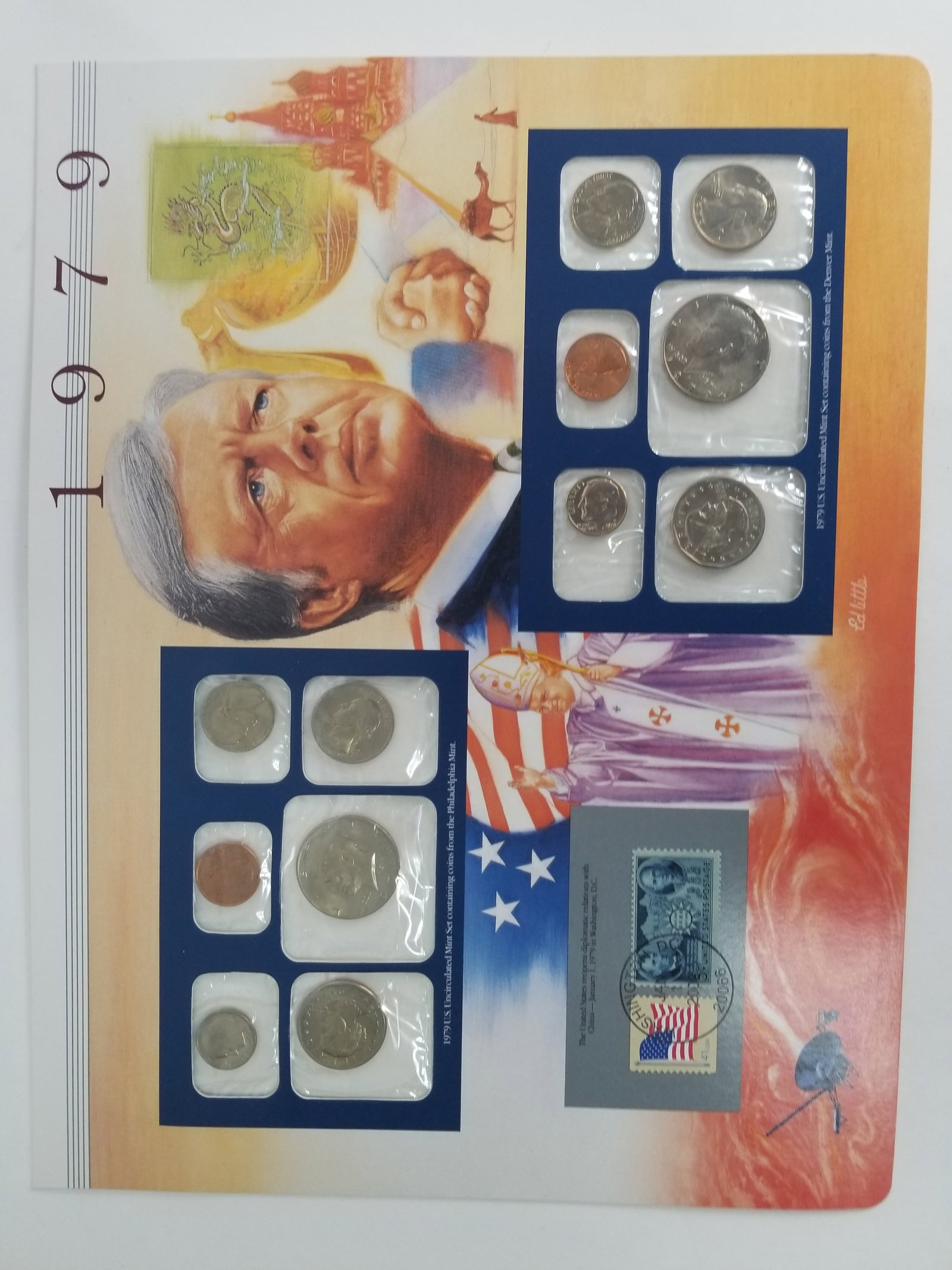 1981-1979 United States Mint Uncirculated Coin set Philadelphia and Denver Mint - 2