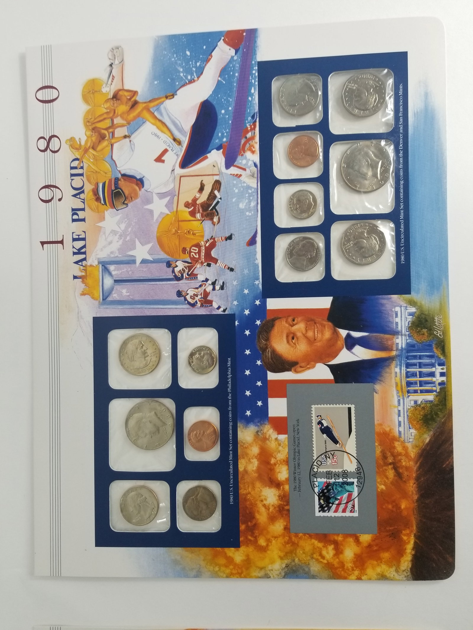 1981-1979 United States Mint Uncirculated Coin set Philadelphia and Denver Mint - 3