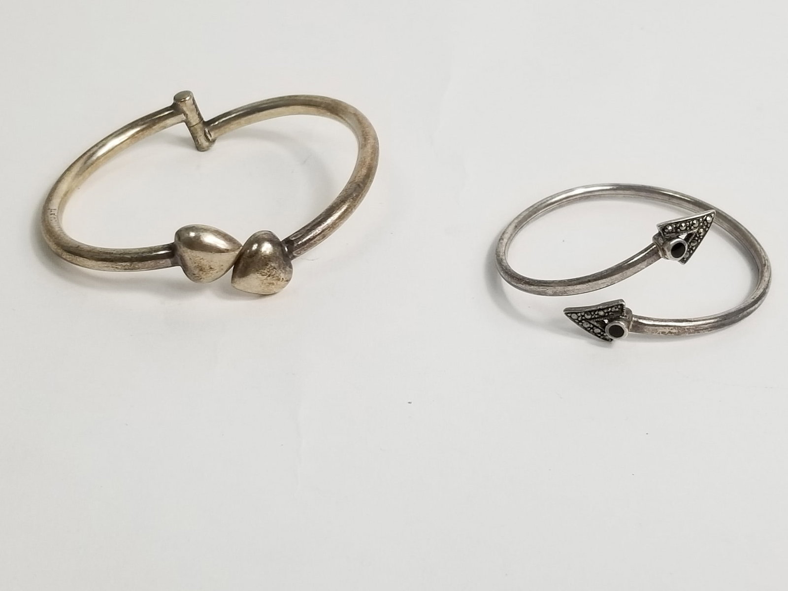Sterling Silver Thai and Mexican Bracelets (1 of 4)