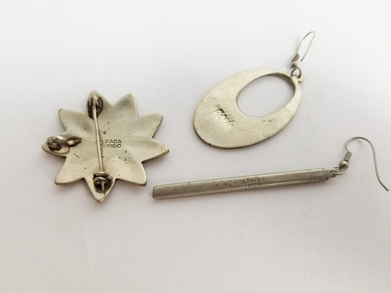 Mexican Alpaca Silver Jewelry and Accessories - 4