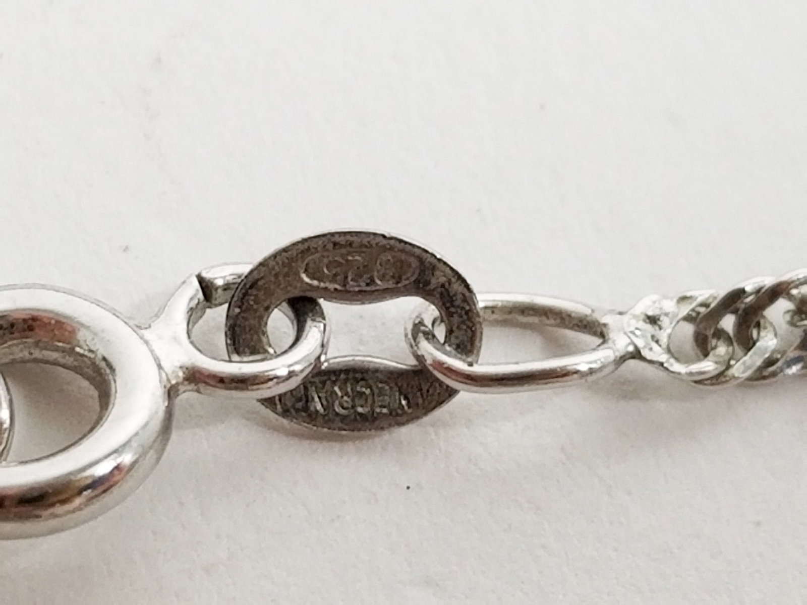 Seven Classic Sterling Silver Necklaces - 5